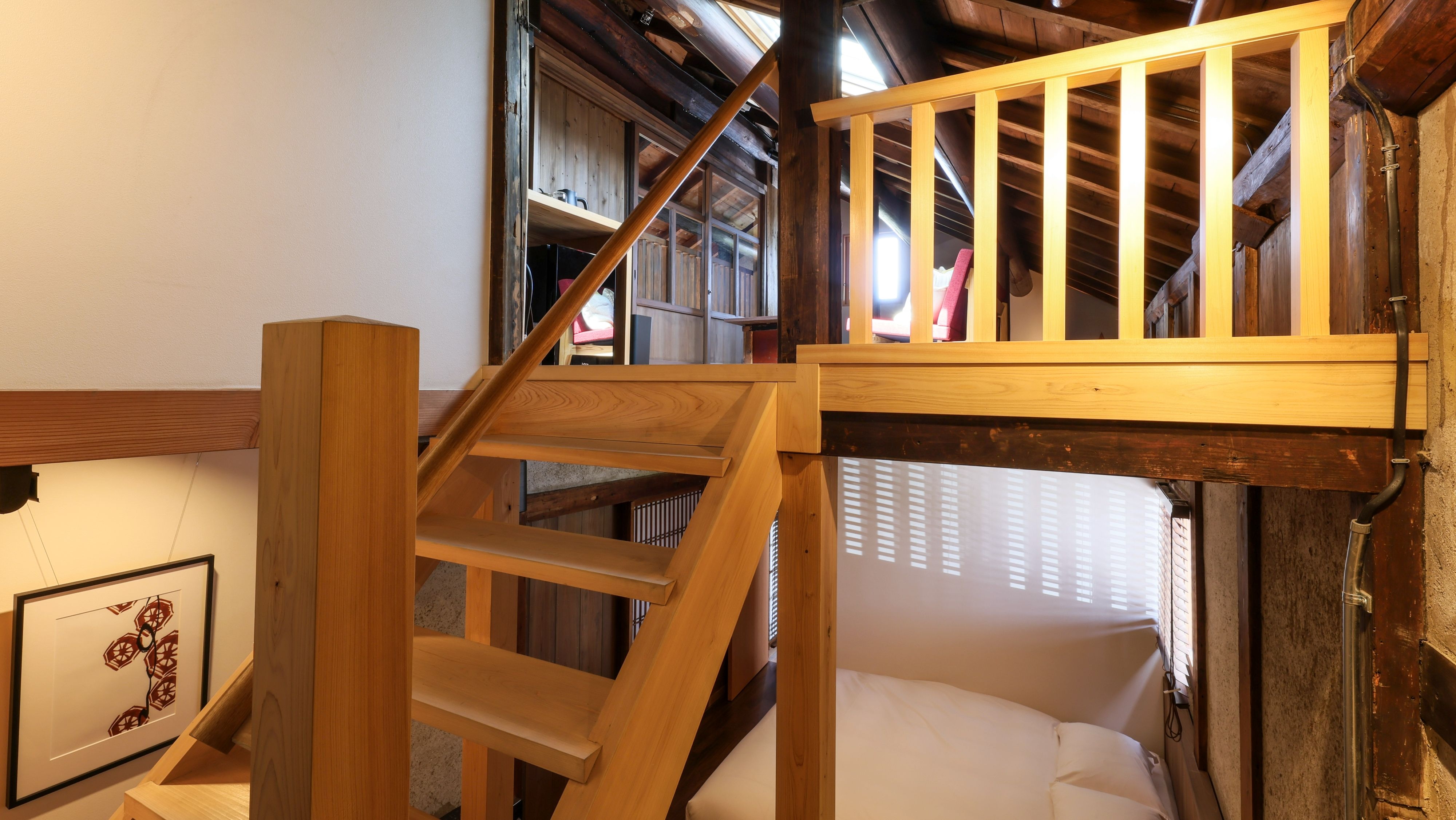 ■KURABITO (40m2/double/2 people/1F living room/2F bedroom)