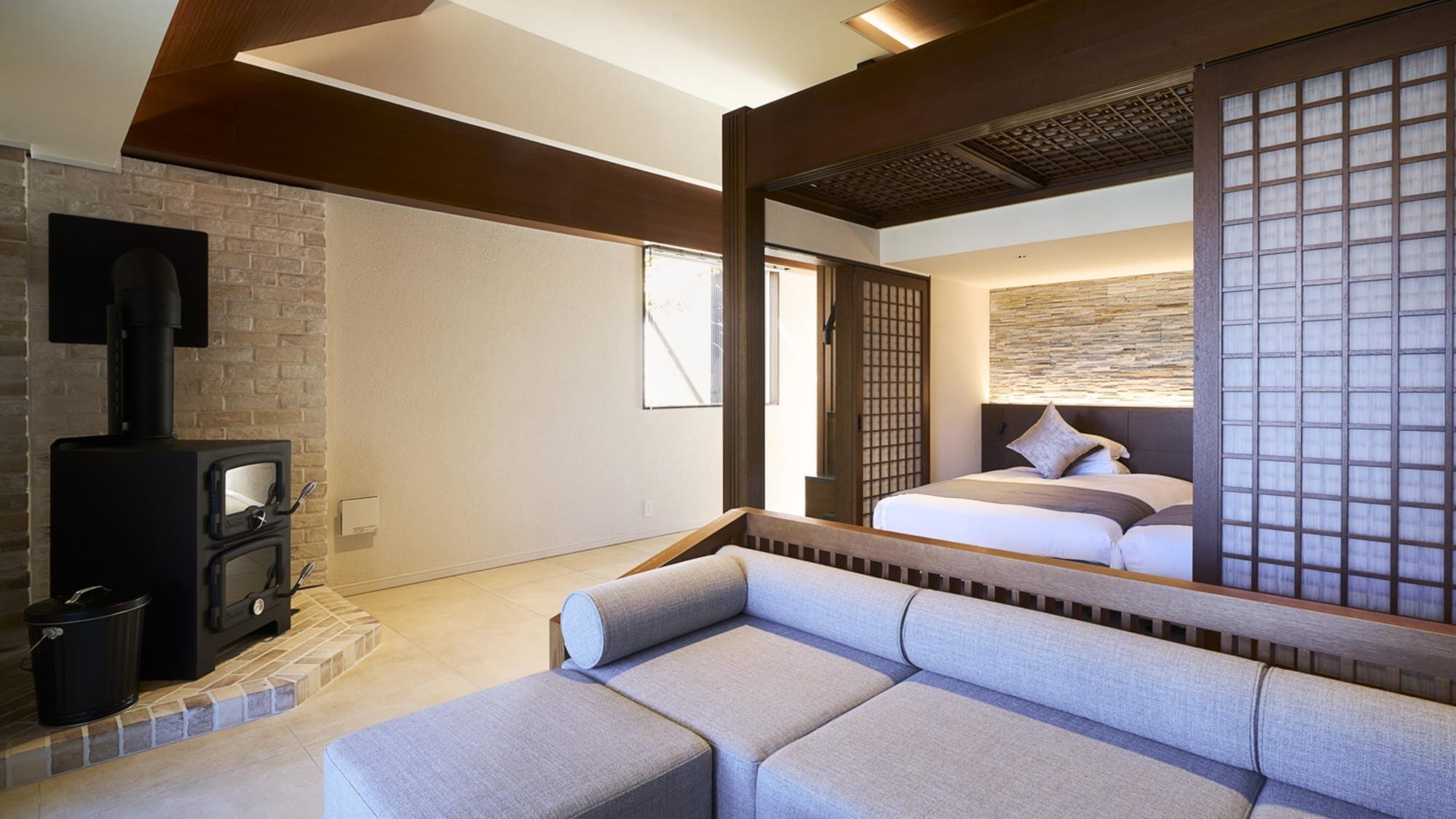 [Superior Twin 80m2] A room suitable for small groups or large groups