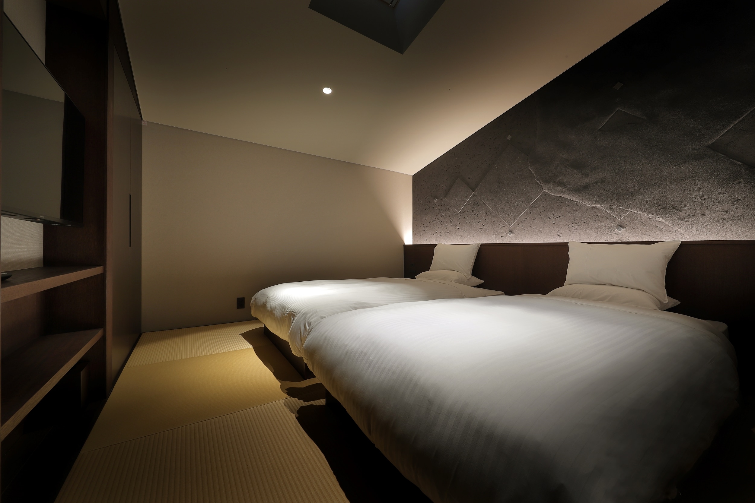 Bedroom with garden and open-air bath (example)