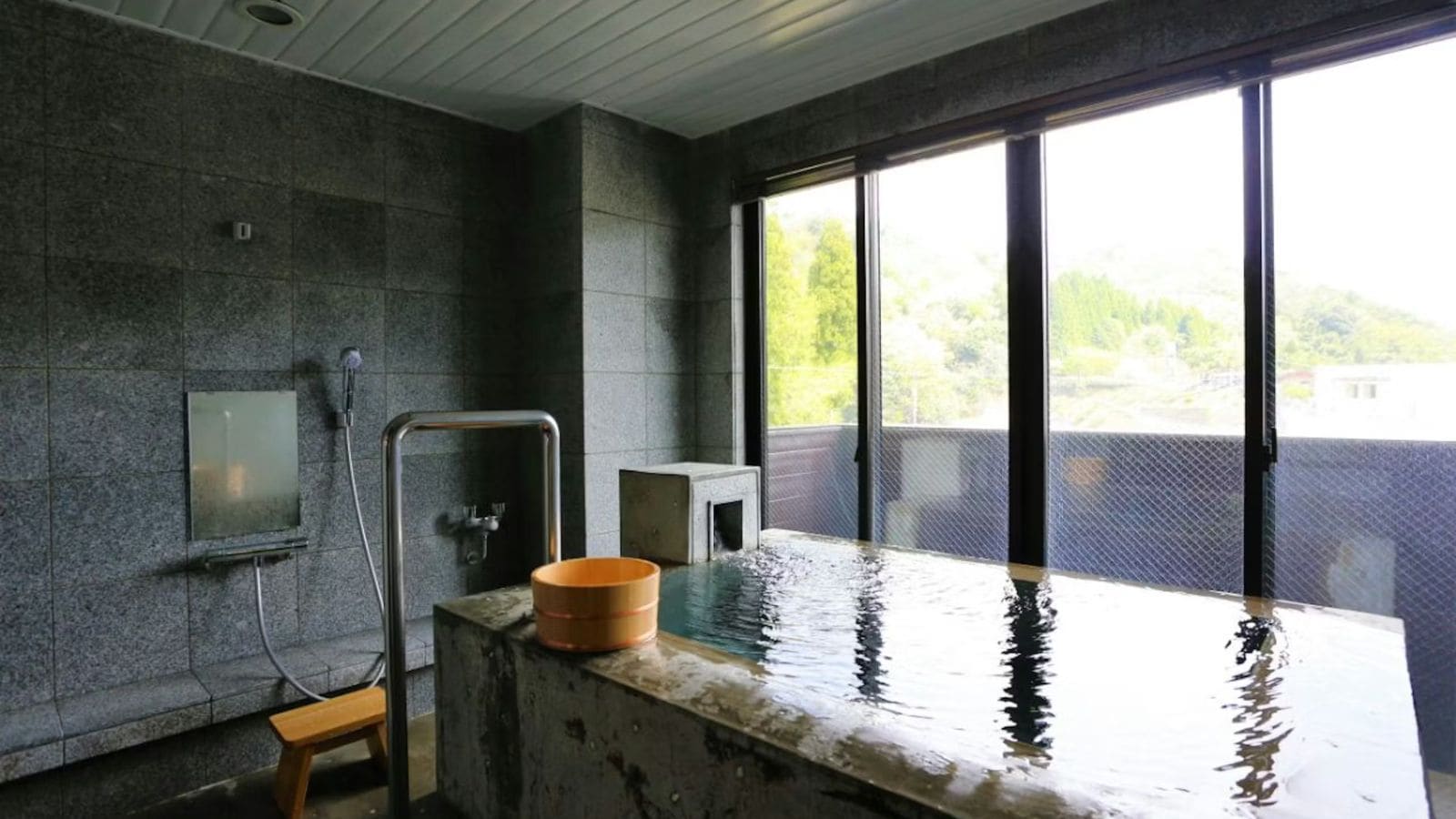 Suite Room "Ichimatsu" with Semi-Open-Air Bath - Guest Room Bathroom