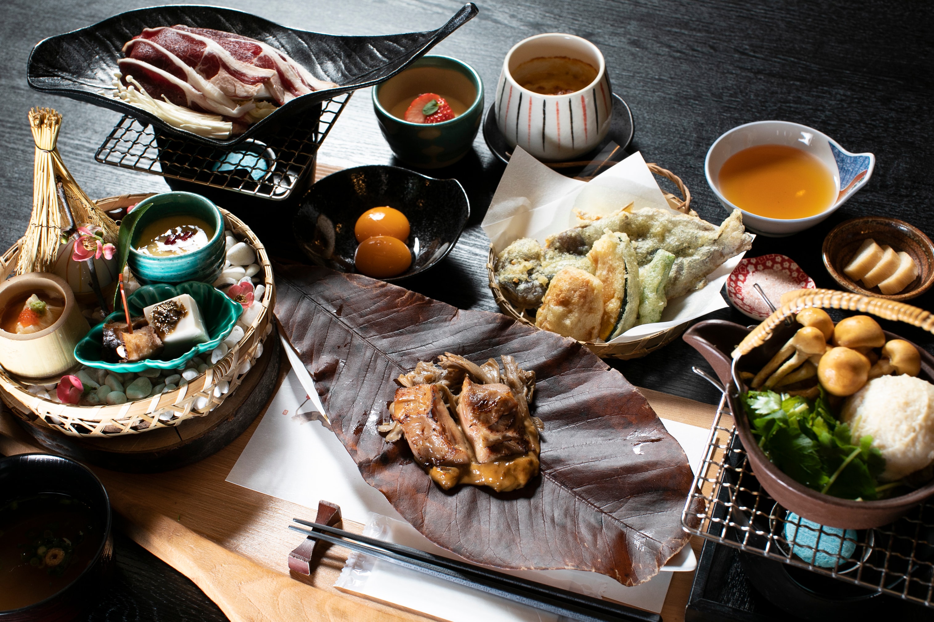 Koutofuku kaiseki meal [deer sukiyaki]