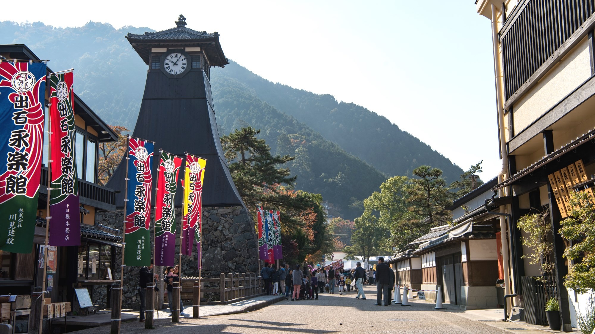 出石市，兵庫縣但馬市的城下町