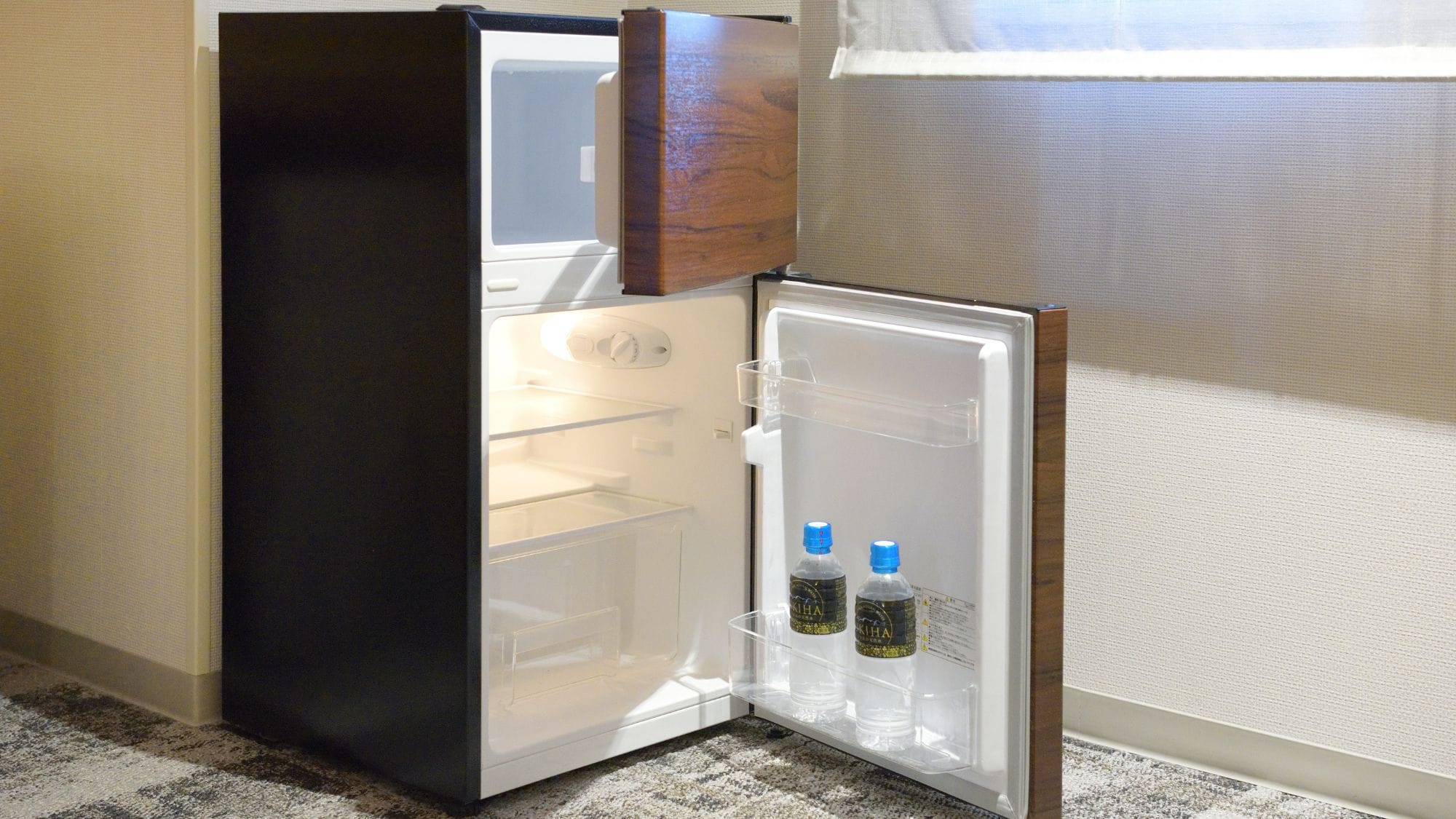 Refrigerator with freezer