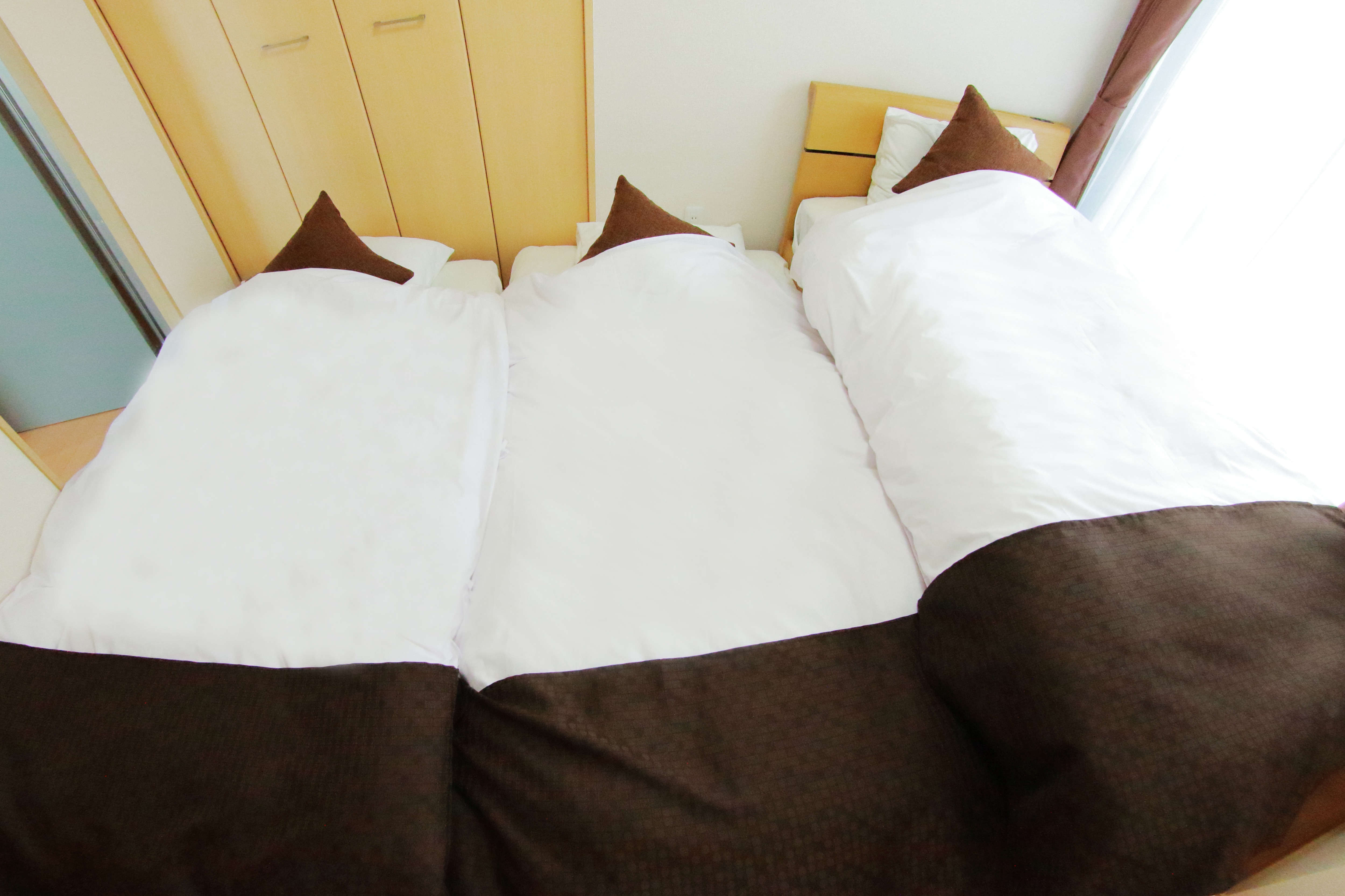 Single room for 3 people