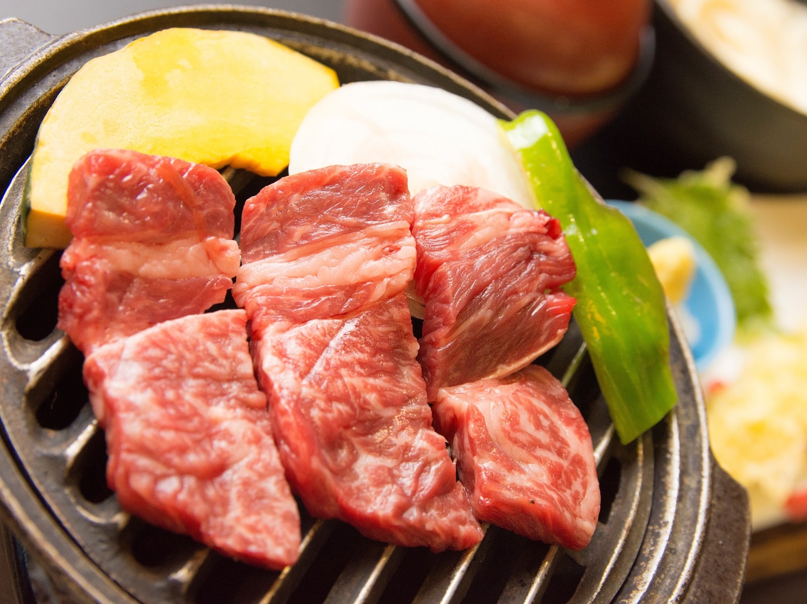 Prefectural beef grilled meat