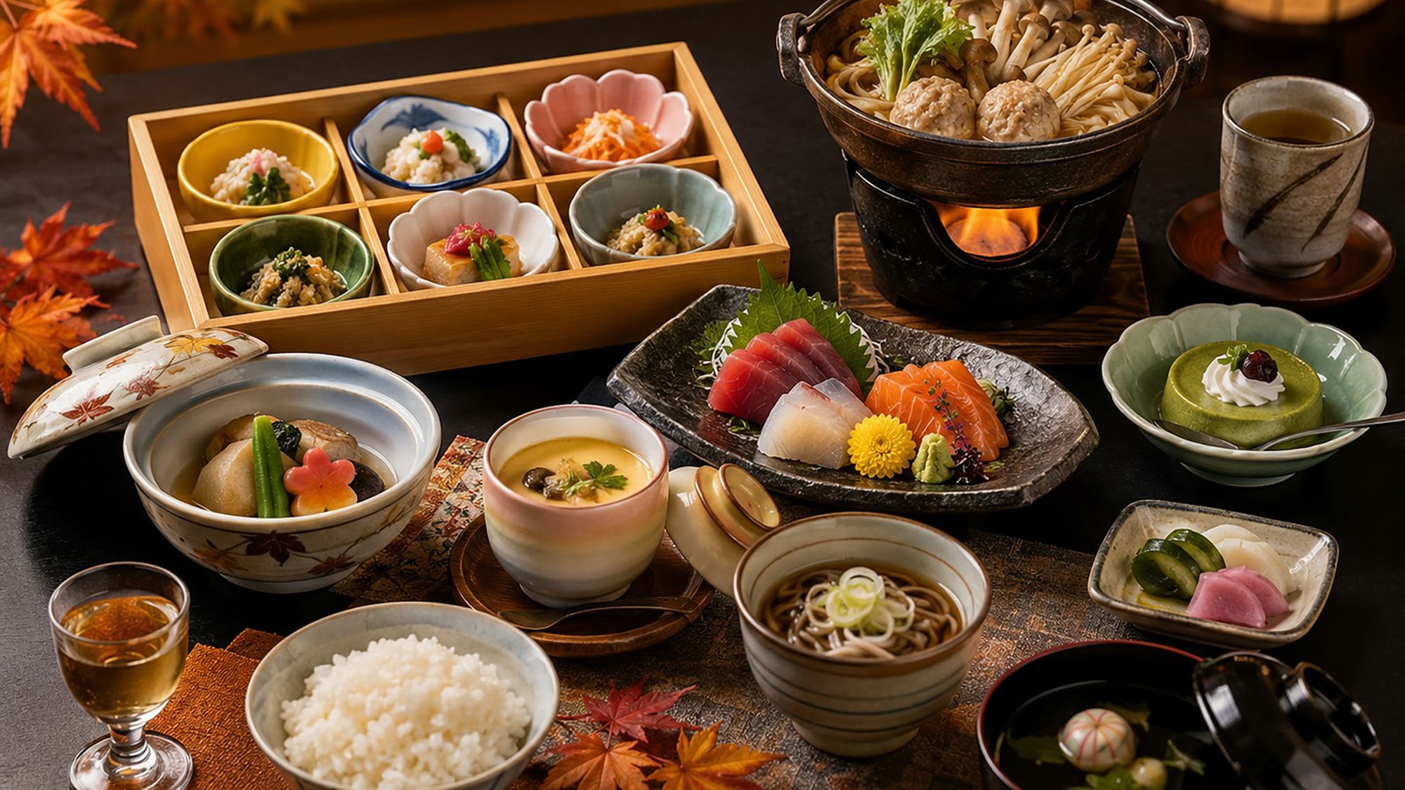 秋季佳餚懷石料理