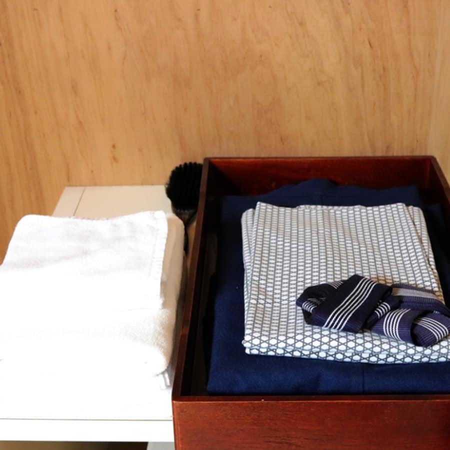 [Amenities] Yukata robes are provided in the rooms.