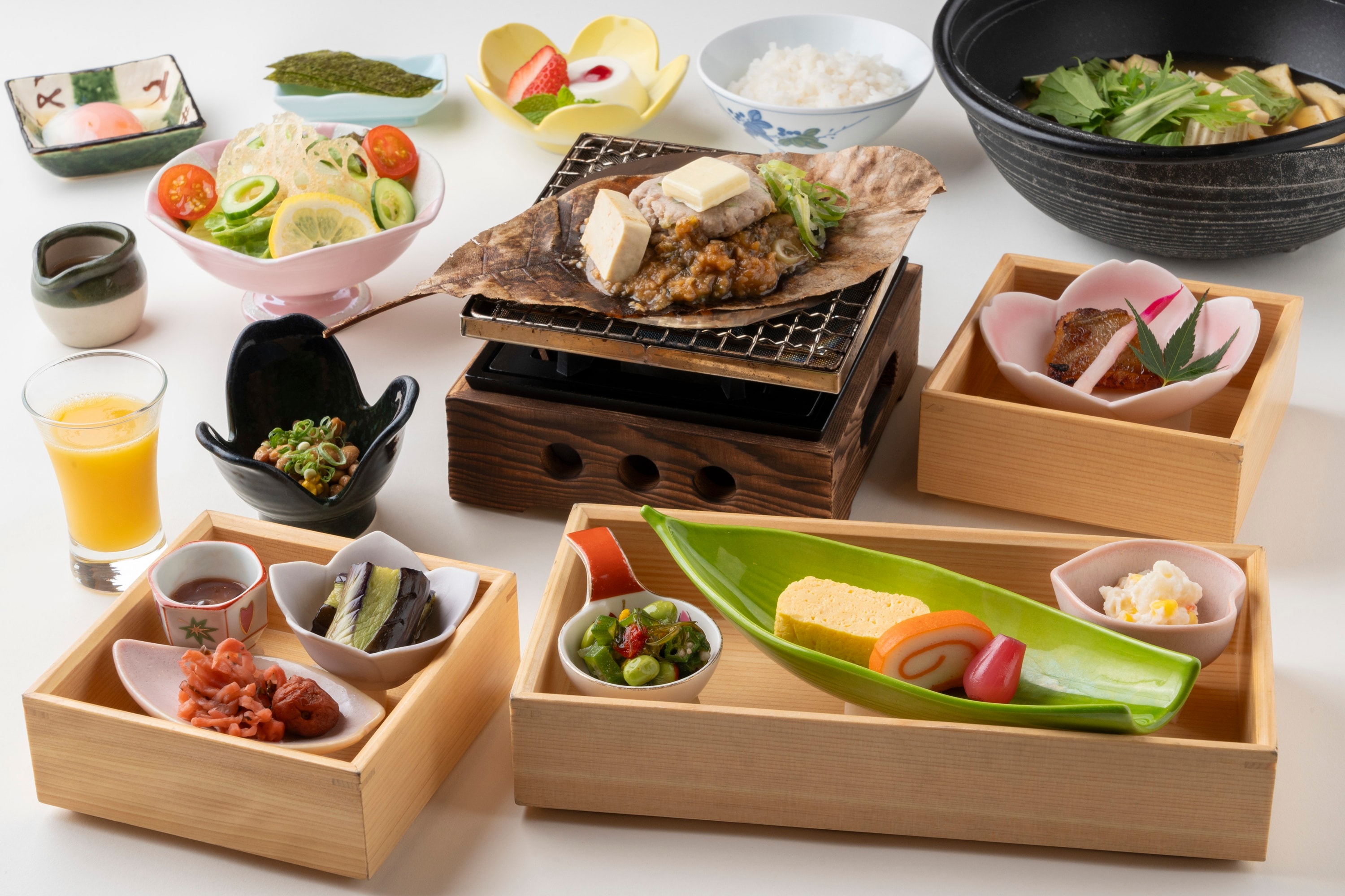 [อาหารเช้า] อาหารเช้าแบบญี่ปุ่น (ตัวอย่าง)