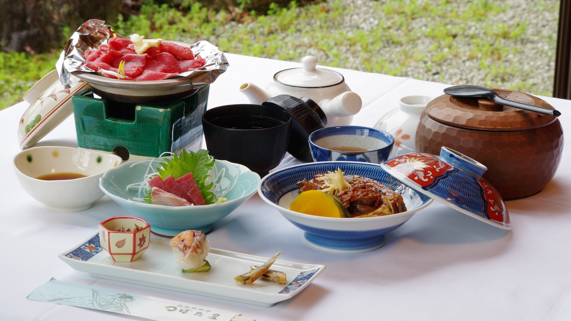 *[An example of a simple dinner] A slightly light dish consisting of 4-5 dishes. The menu changes daily.