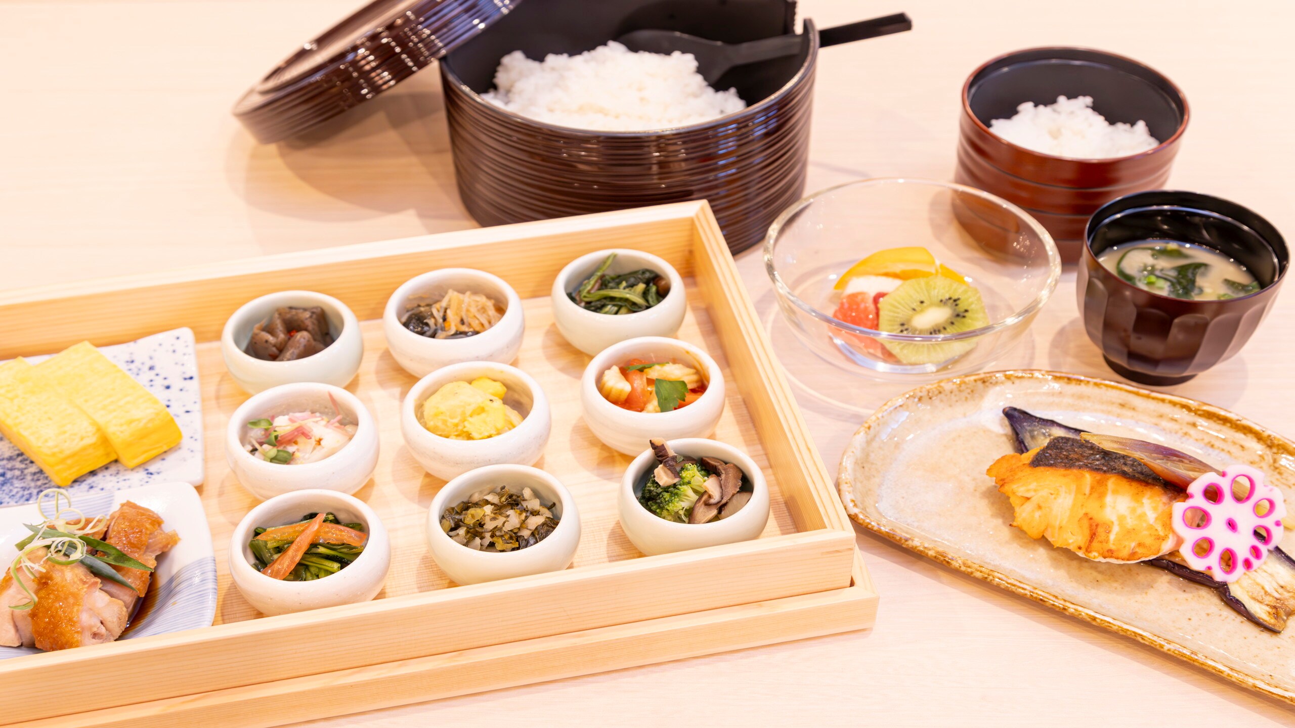 スーペリアツイン用朝食