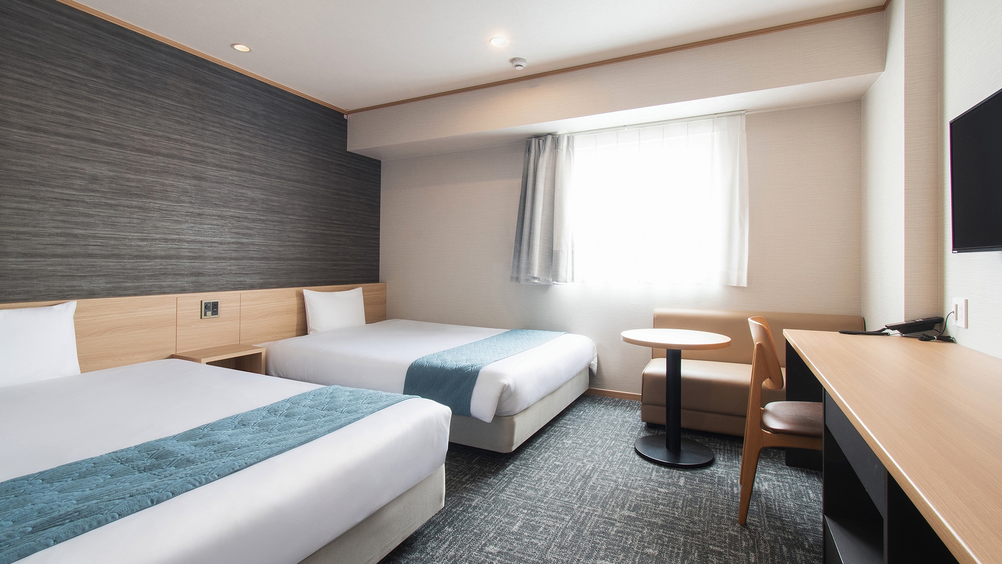 ⑦ห้องเตียงคู่: ความกว้างเตียง 140ซม. x 2