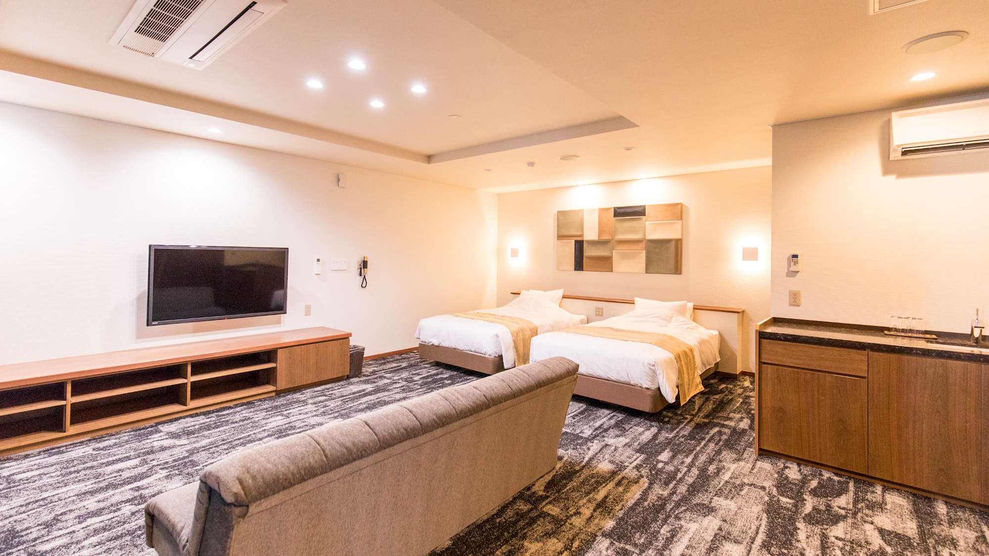 Kamar khusus dengan pemandian terbuka di lantai 7 -Aoba-