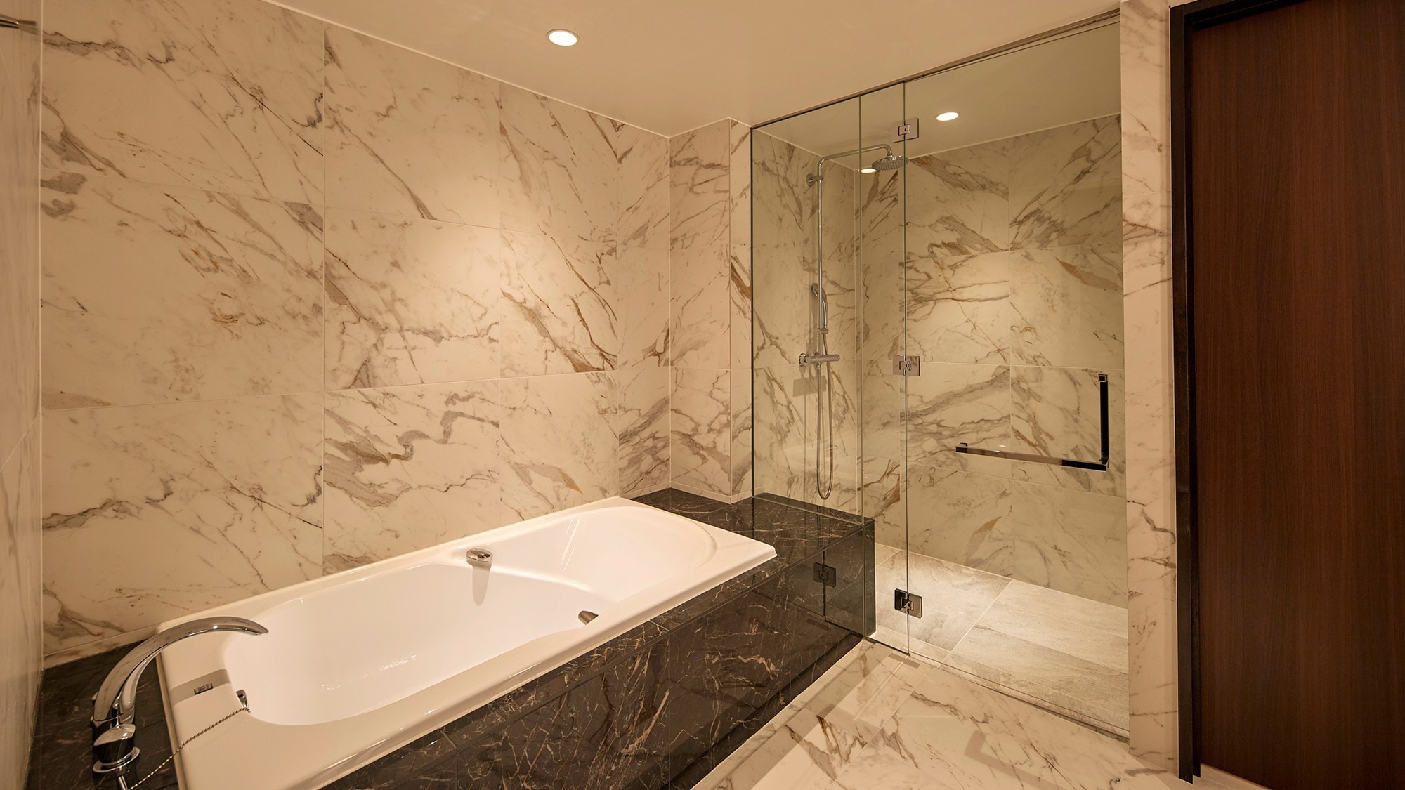 Main building guest rooms/bathrooms