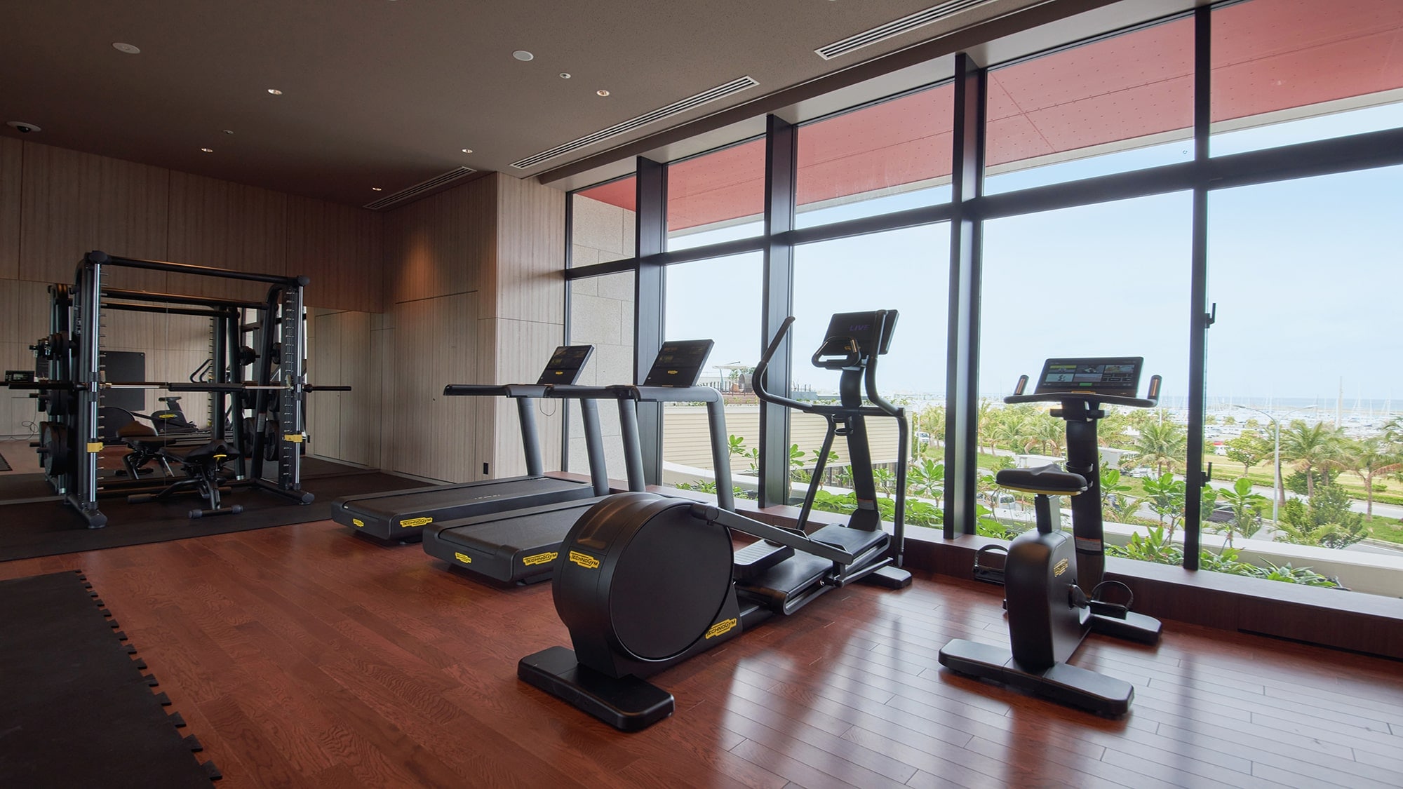 2nd floor fitness room
