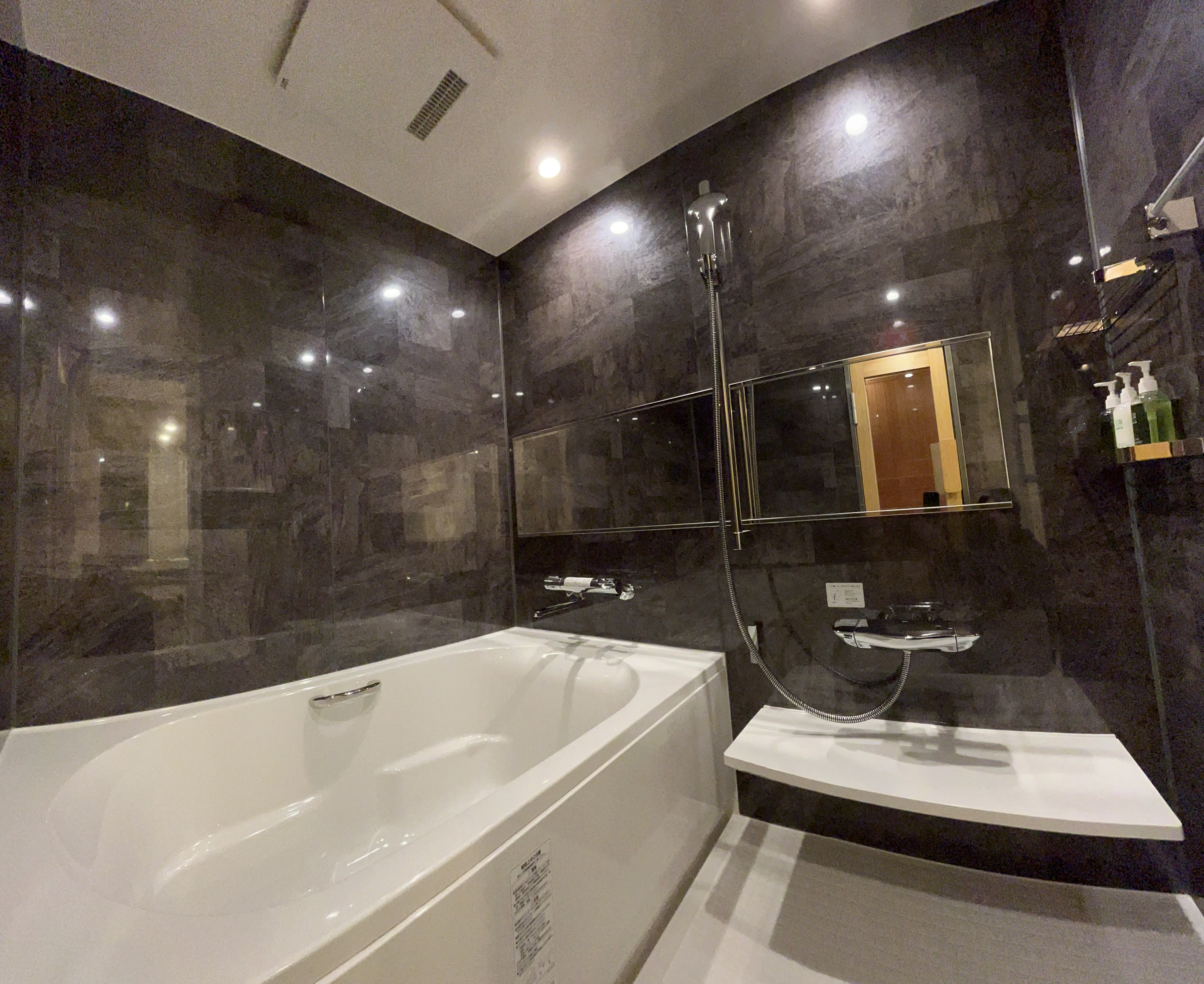 Bathroom in guest room with sauna