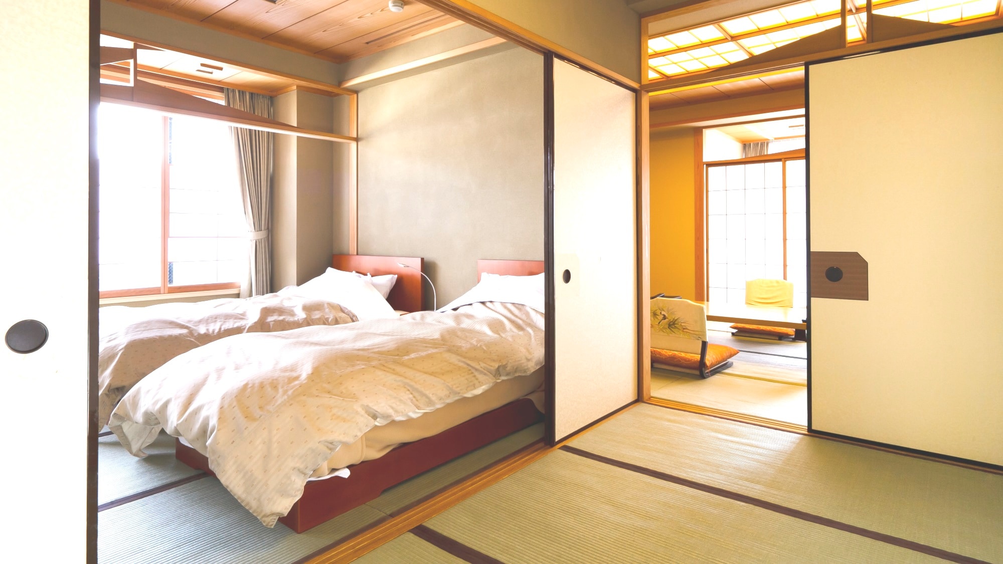 [Annex] Special Japanese-Western room with hot spring cypress bath