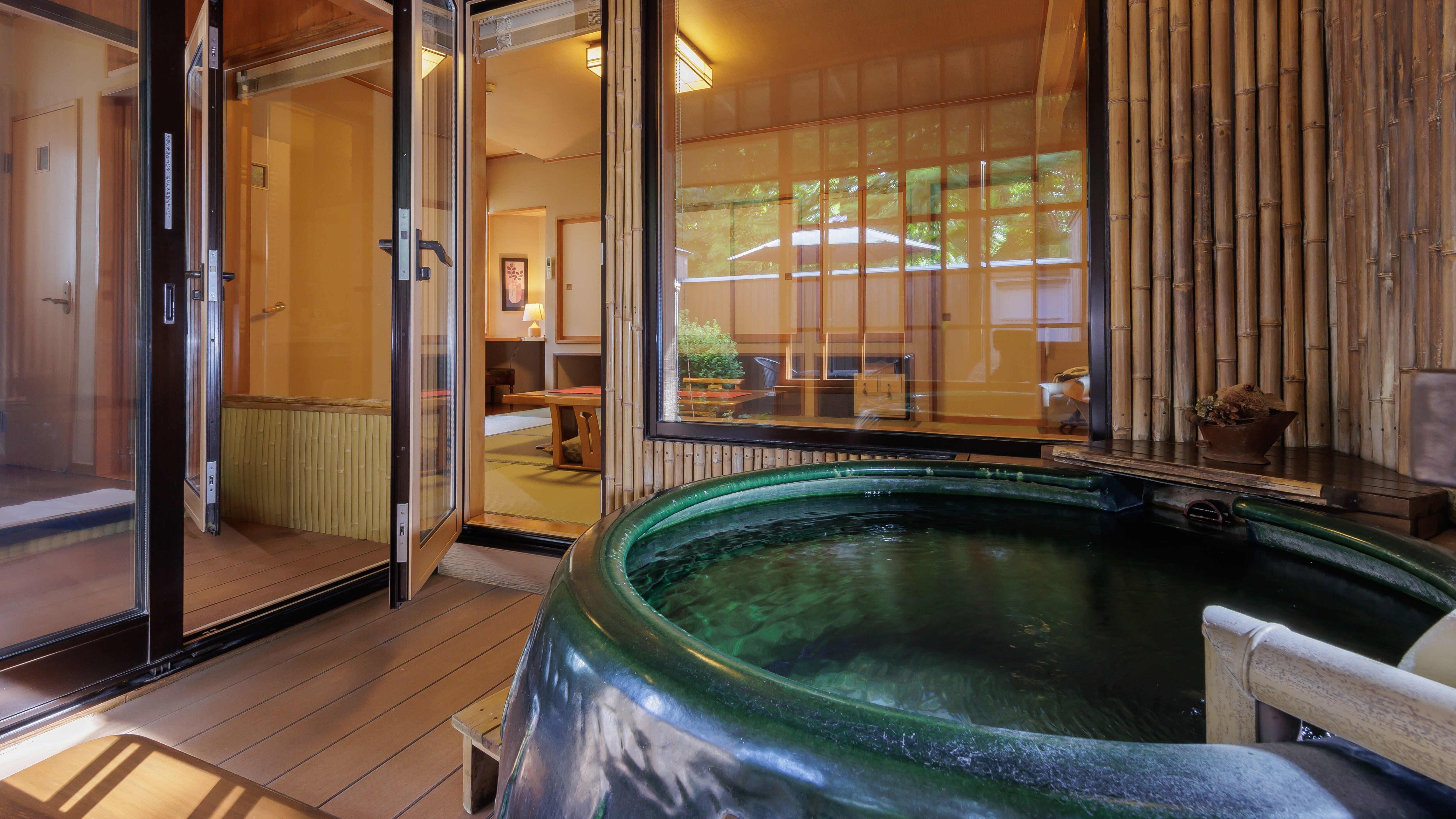 [Special room with hot spring: Wataboushi]