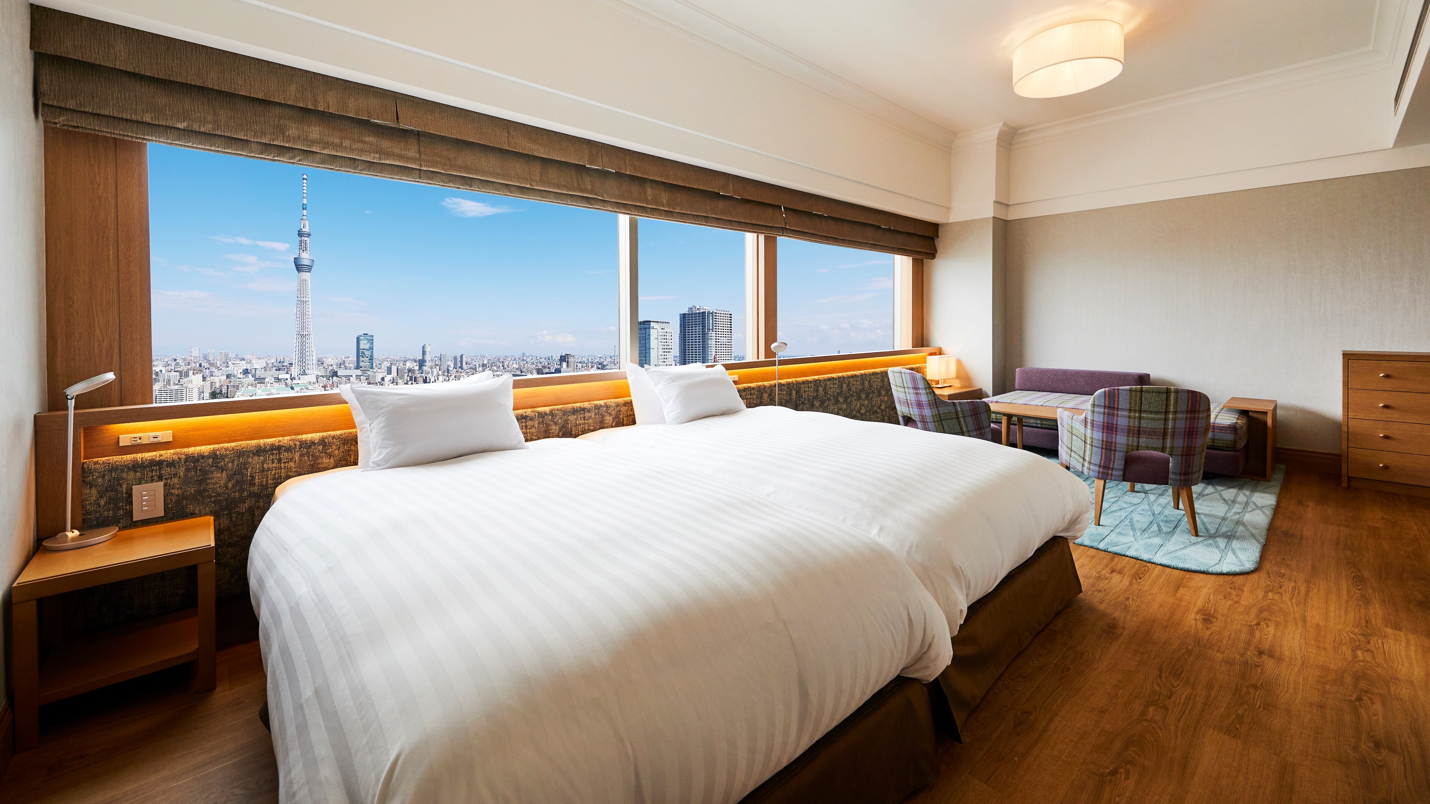 Phòng Deluxe Twin View Skytree②