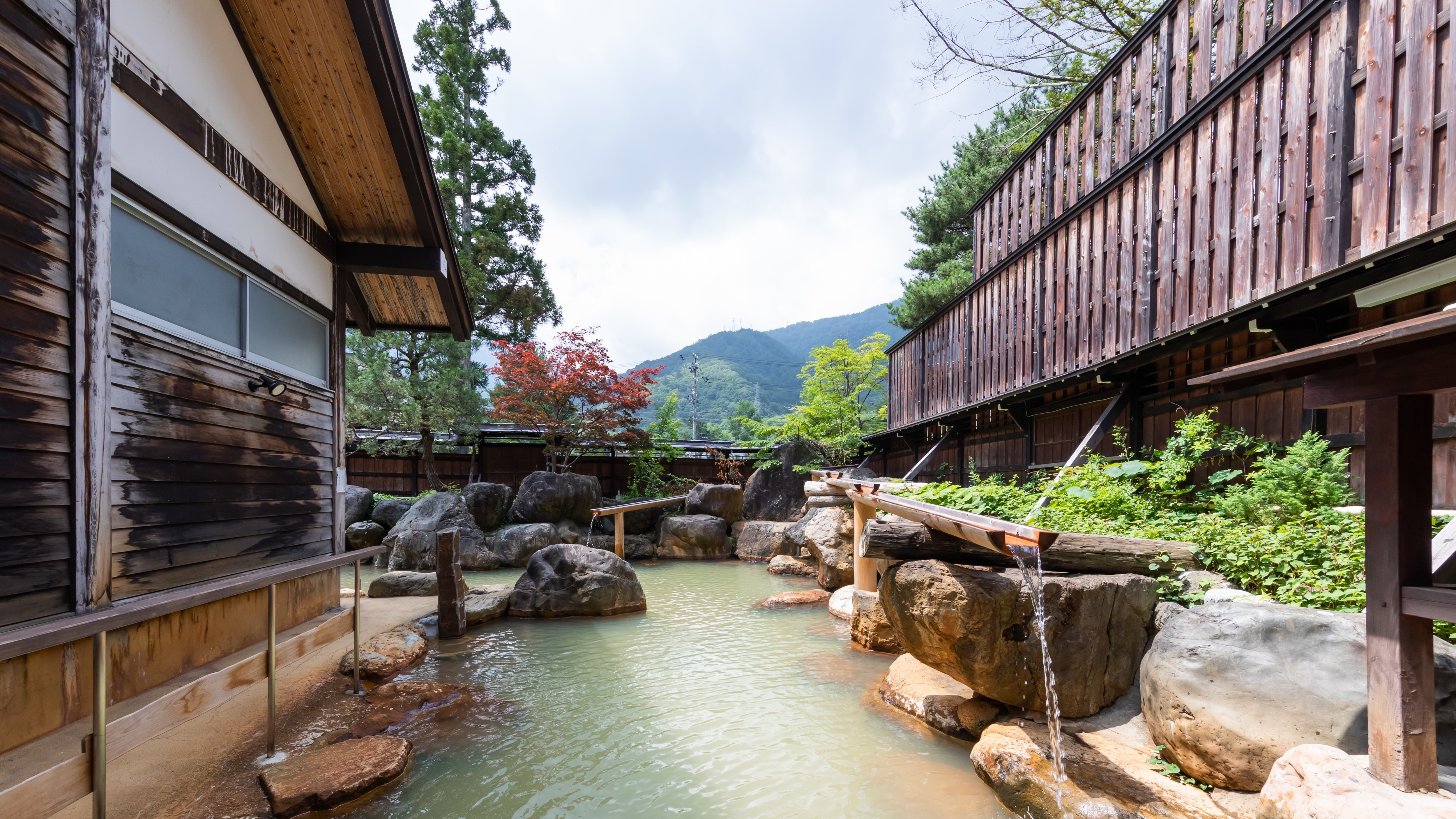 ◆ [Large communal bath] Somatakumi's hot spring, large open-air bath