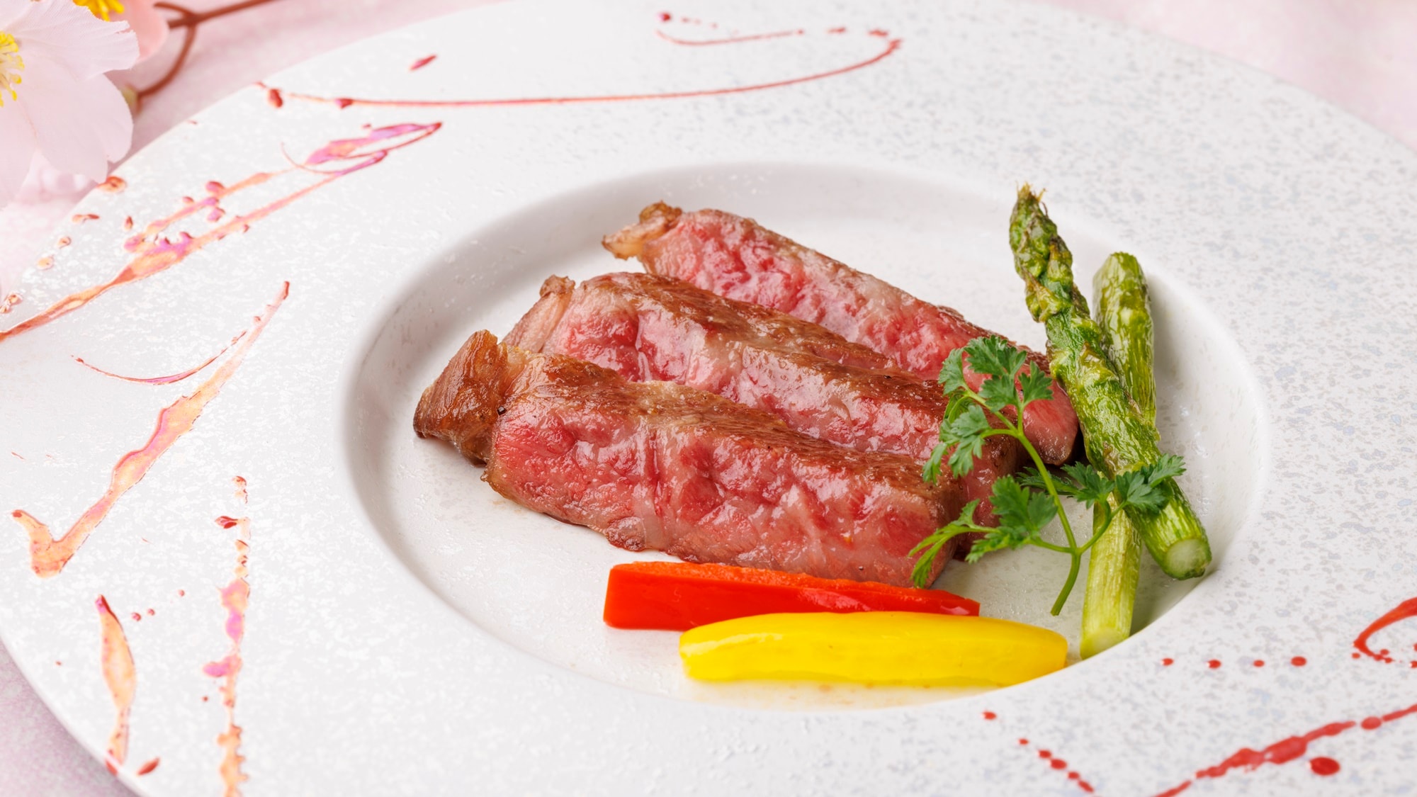*[Cooking example] Domestic beef steak