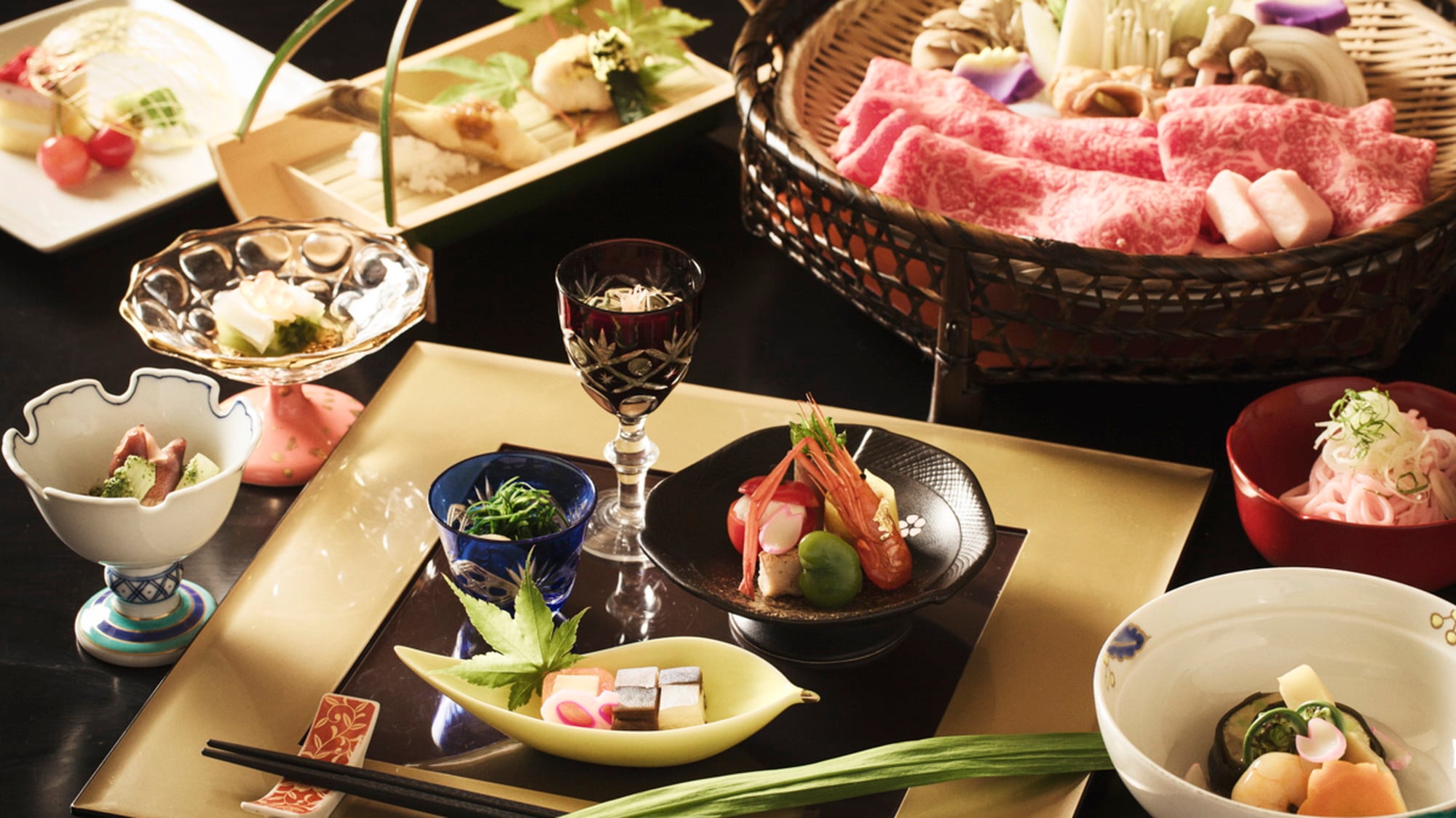 [Japanese Kaiseki with rich flavor]