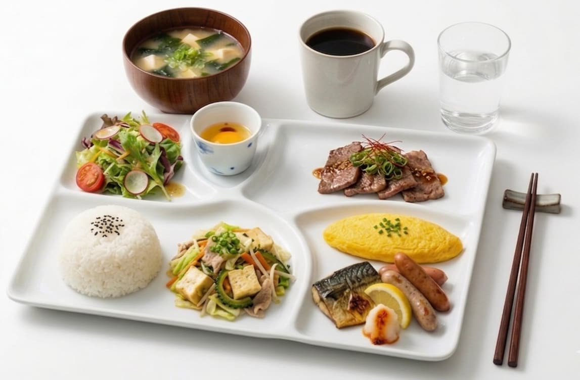 Breakfast plate
