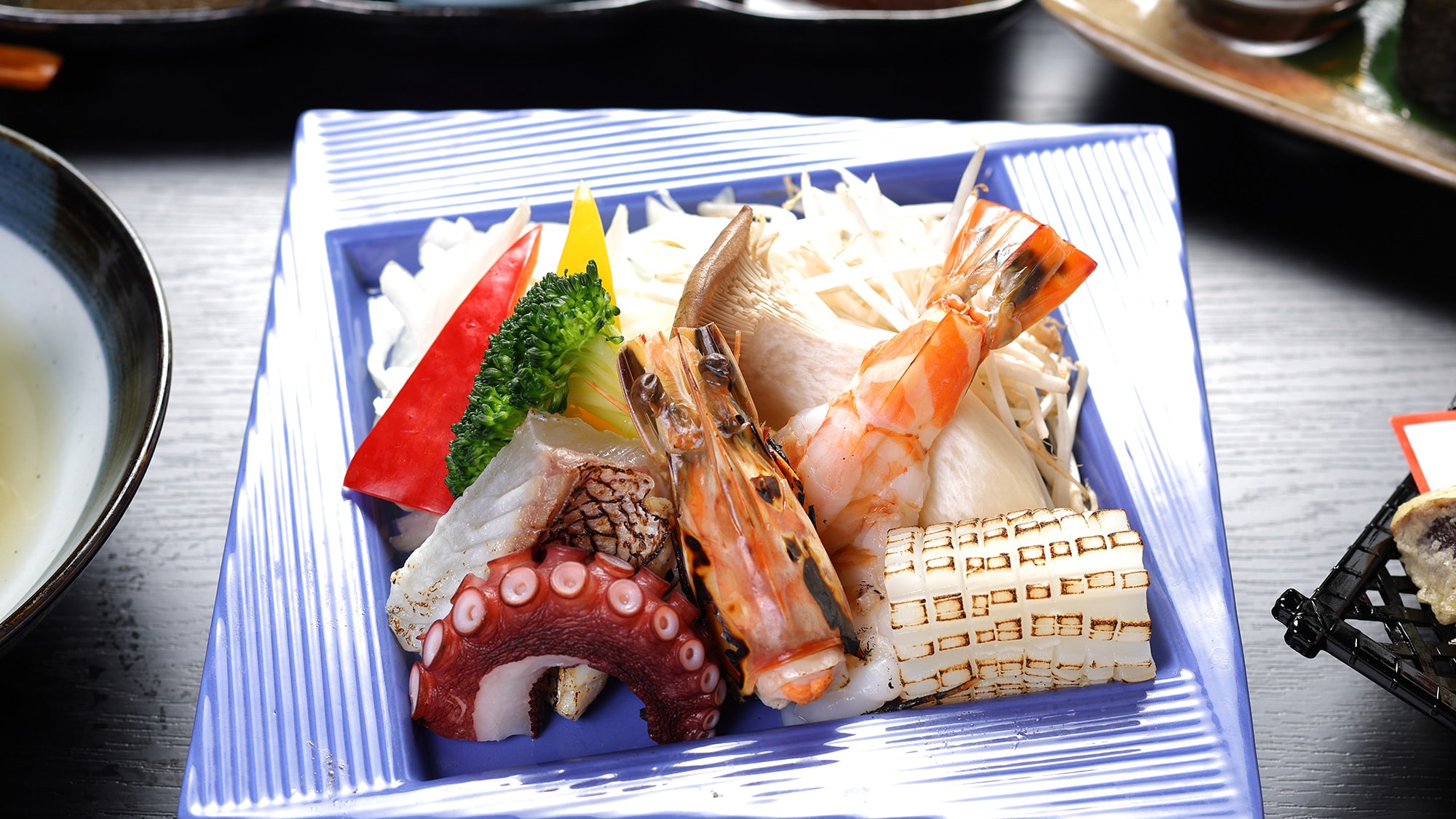 Seafood teppanyaki