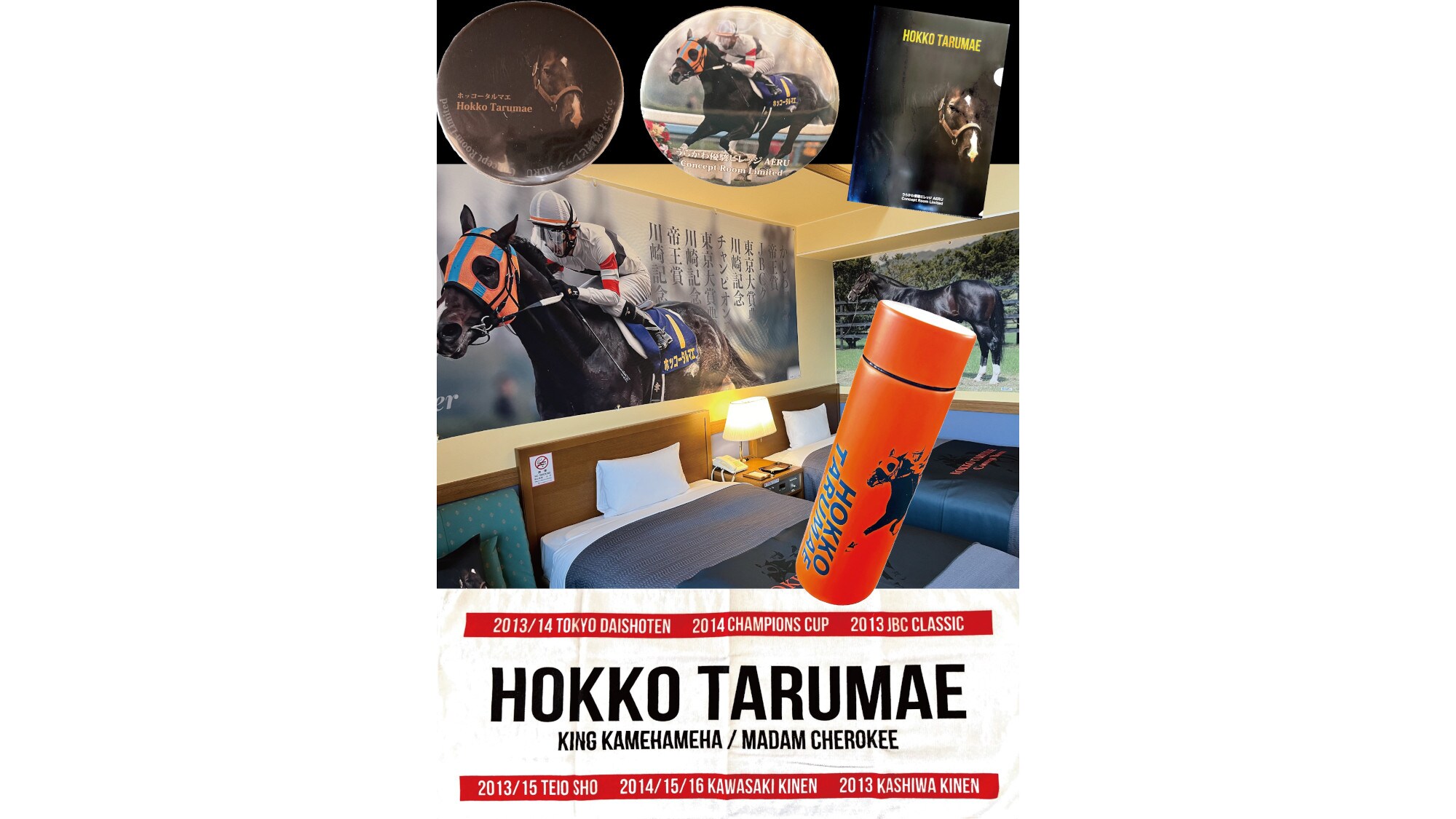 ・[Suvenir Hokko Tarumae] Nikmati momen berkesan bersama kuda terkenal di masa lampau.