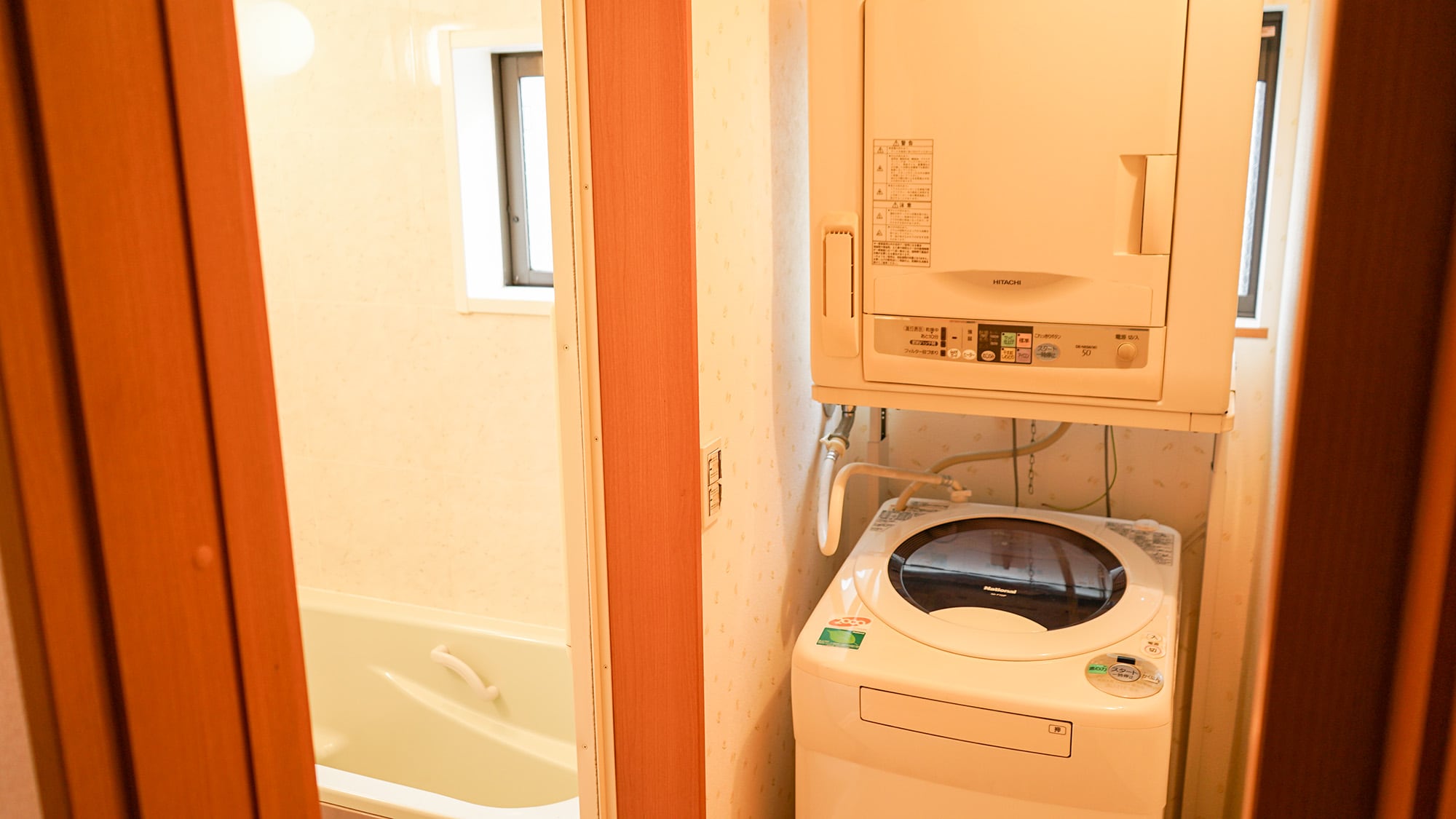 ・[Shared washing machine] A washing machine with detergent is provided, perfect for long-term stays. You can stay like you're living there.