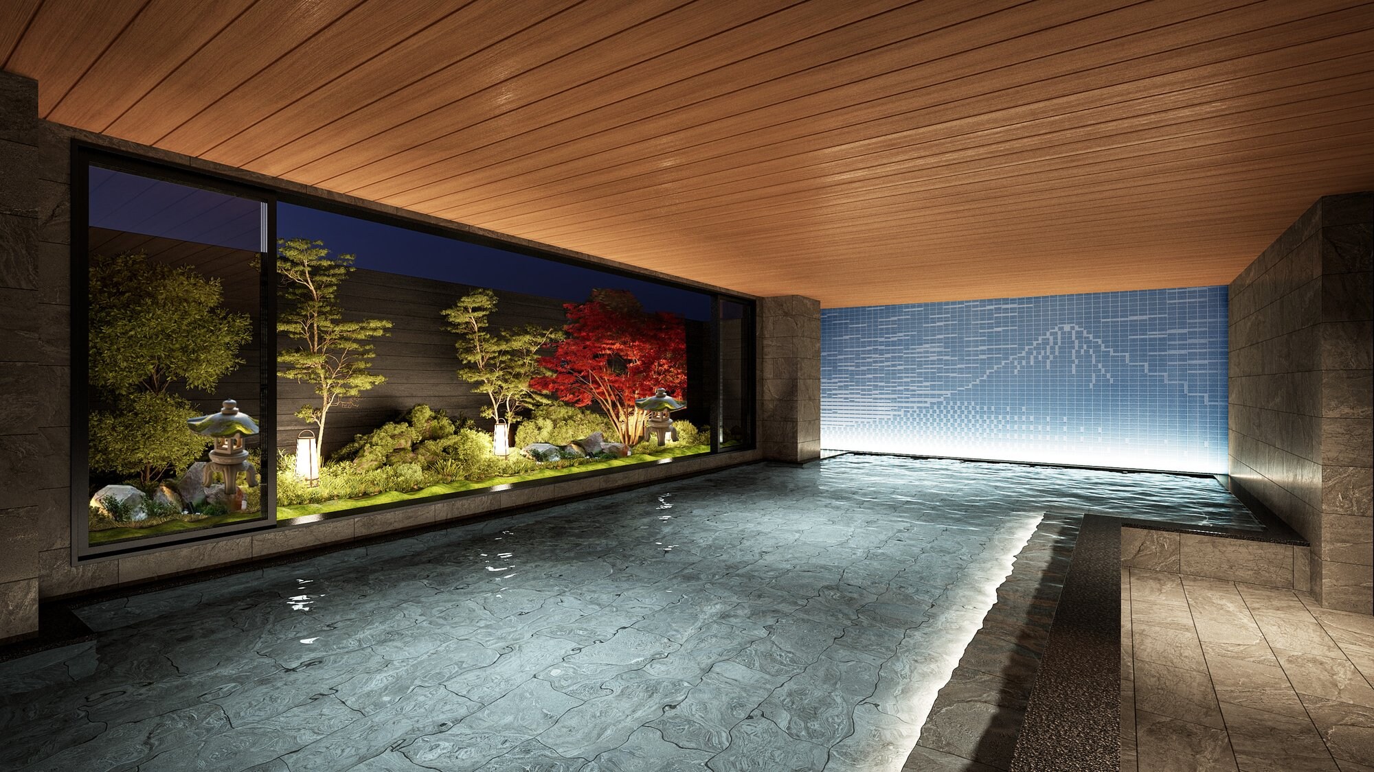 Large public bath (rebranded and reopened in May 2026)