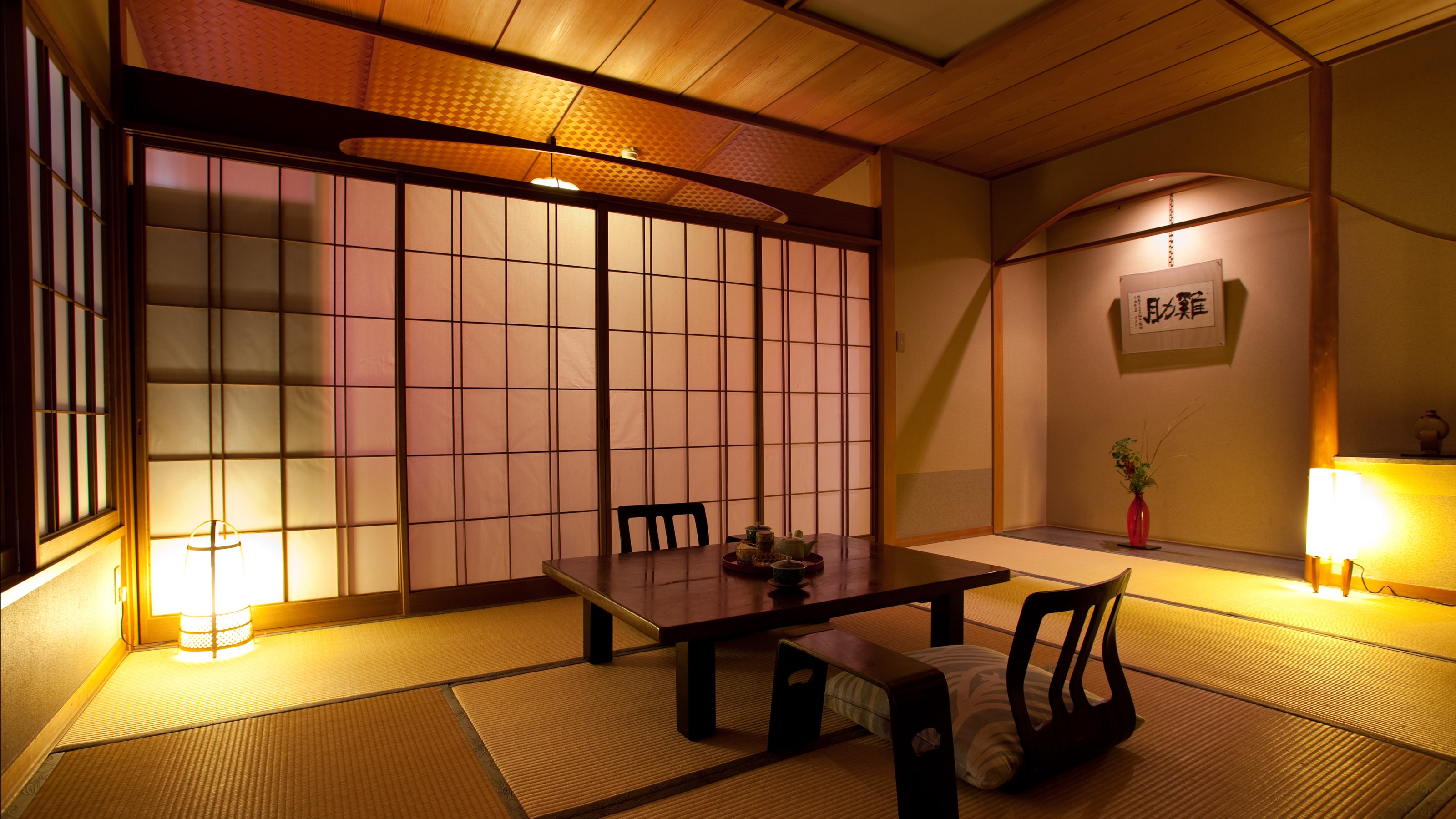Example of guest room [Private dining room, Japanese-style room, 10 tatami mats]
