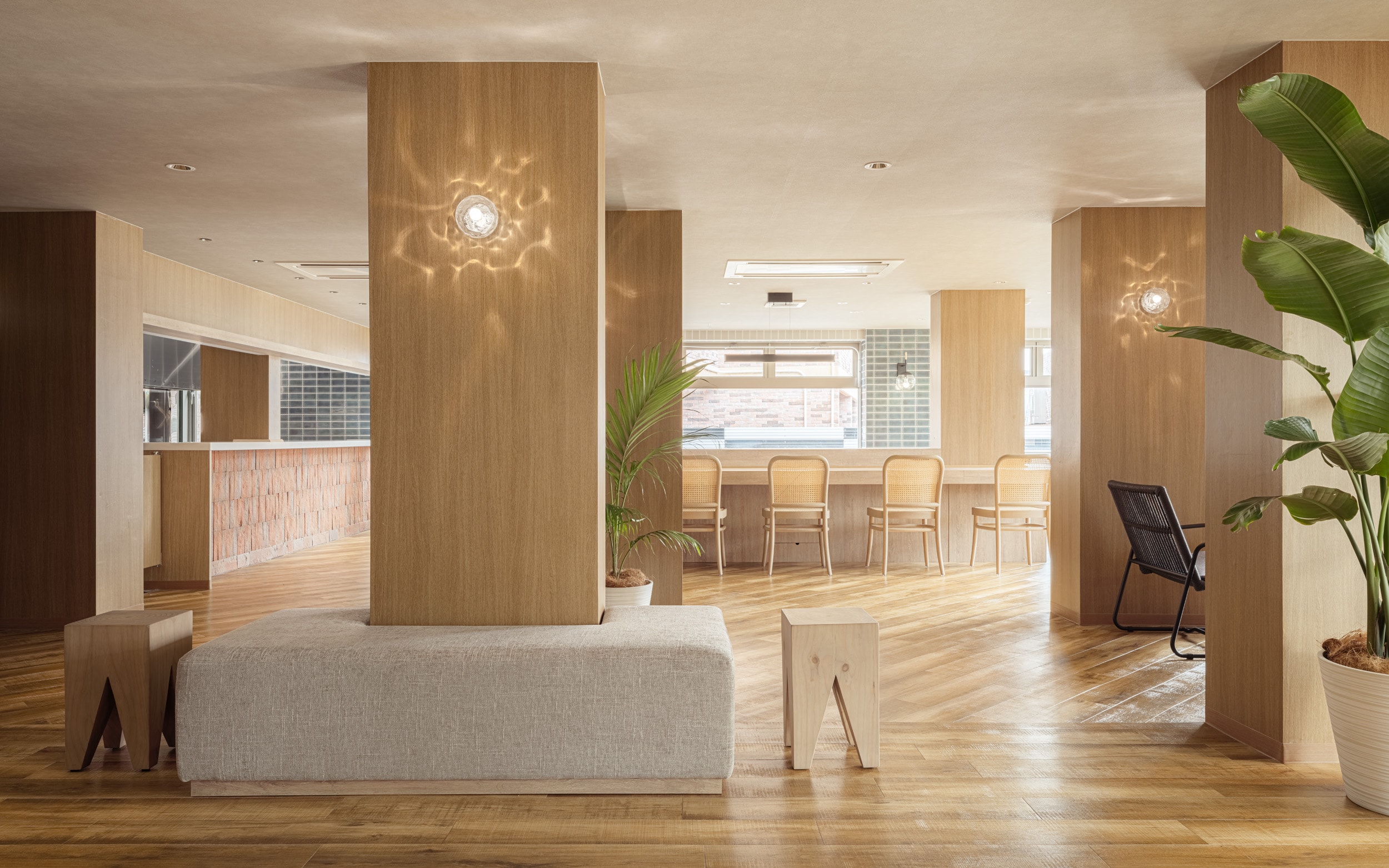 Enjoy a relaxing time with your family and friends in our spacious room.