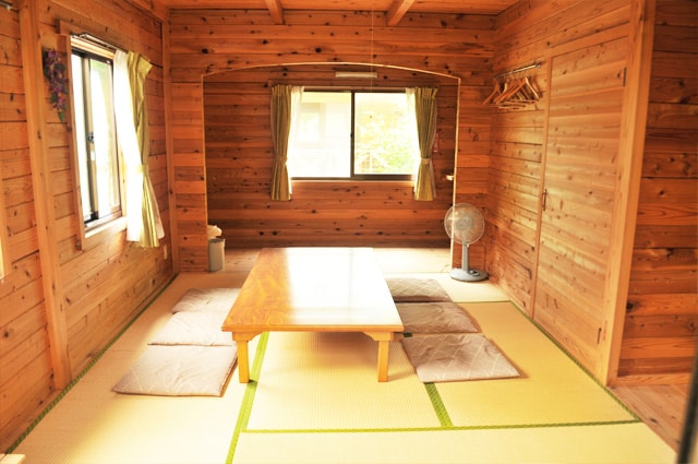 In the cottage