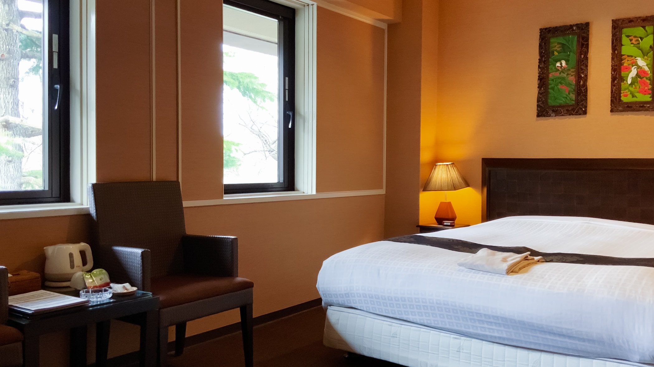 Asian double room