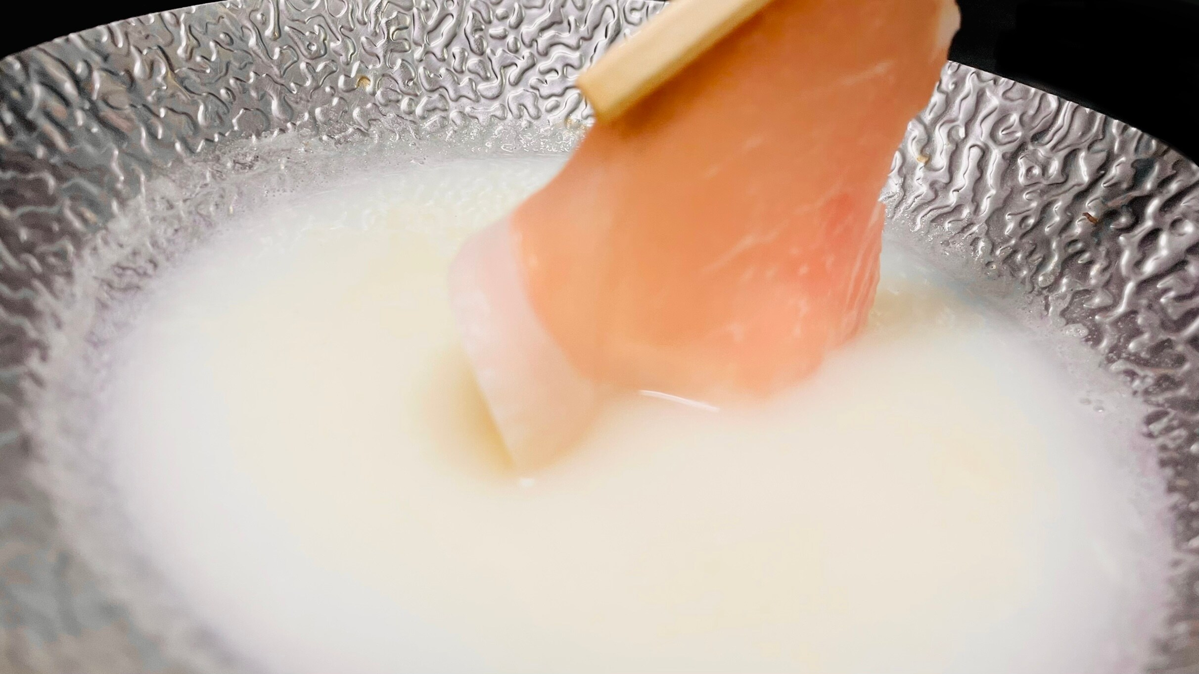 [Dinner meal] Shonai rice pork and soy milk shabu-shabu included
