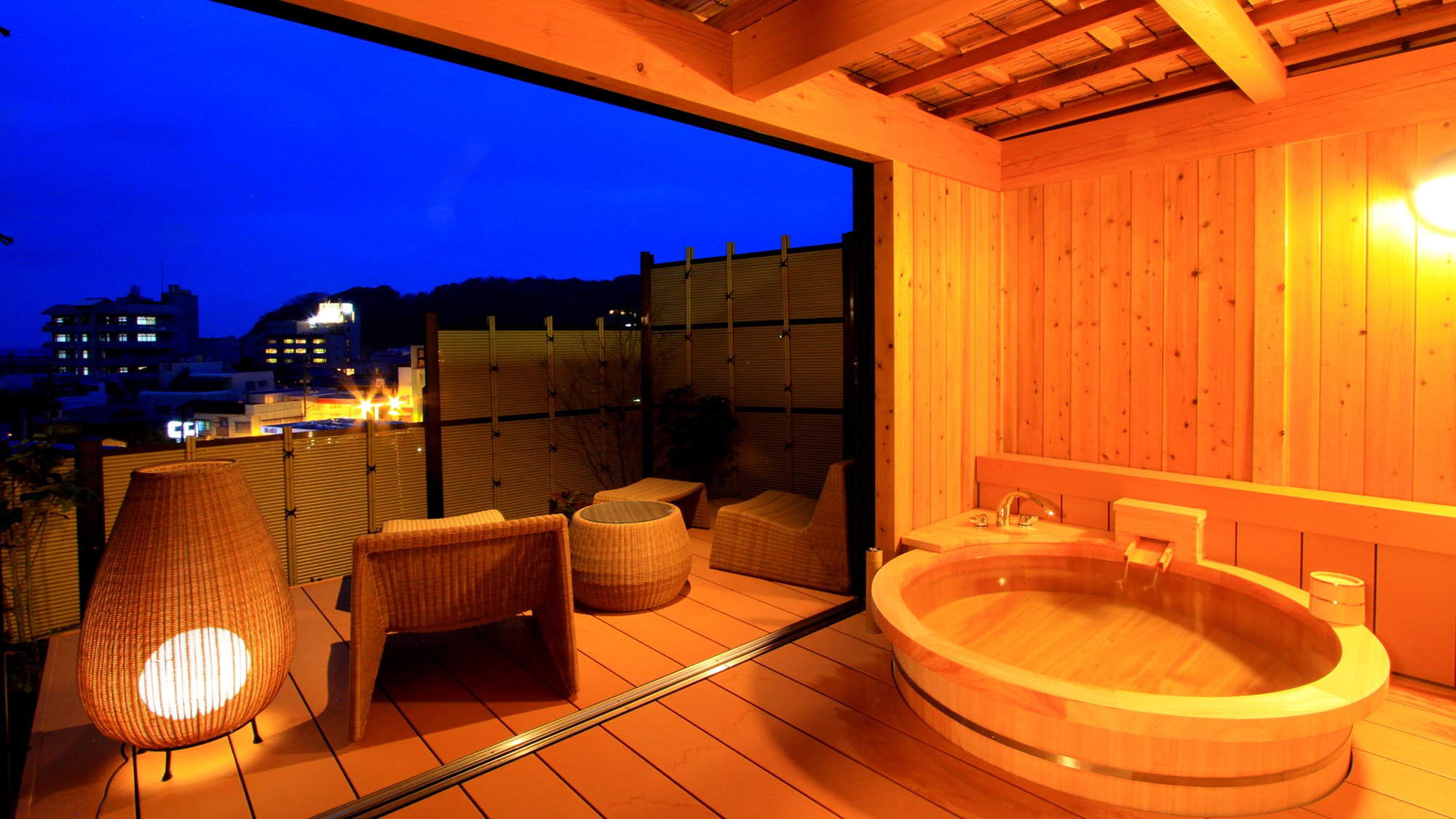 An example of a special room with an open air