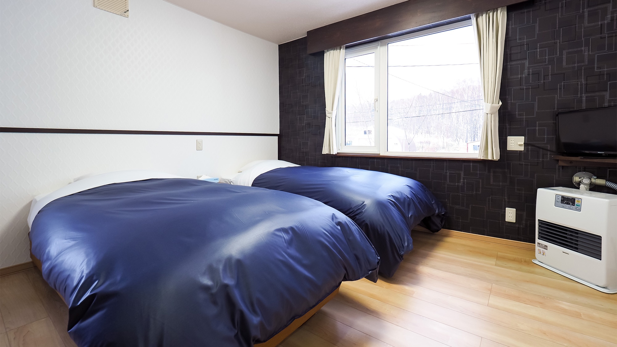 ・ [Lumiere / 西式雙床房]每個房間的室內氛圍都不同。