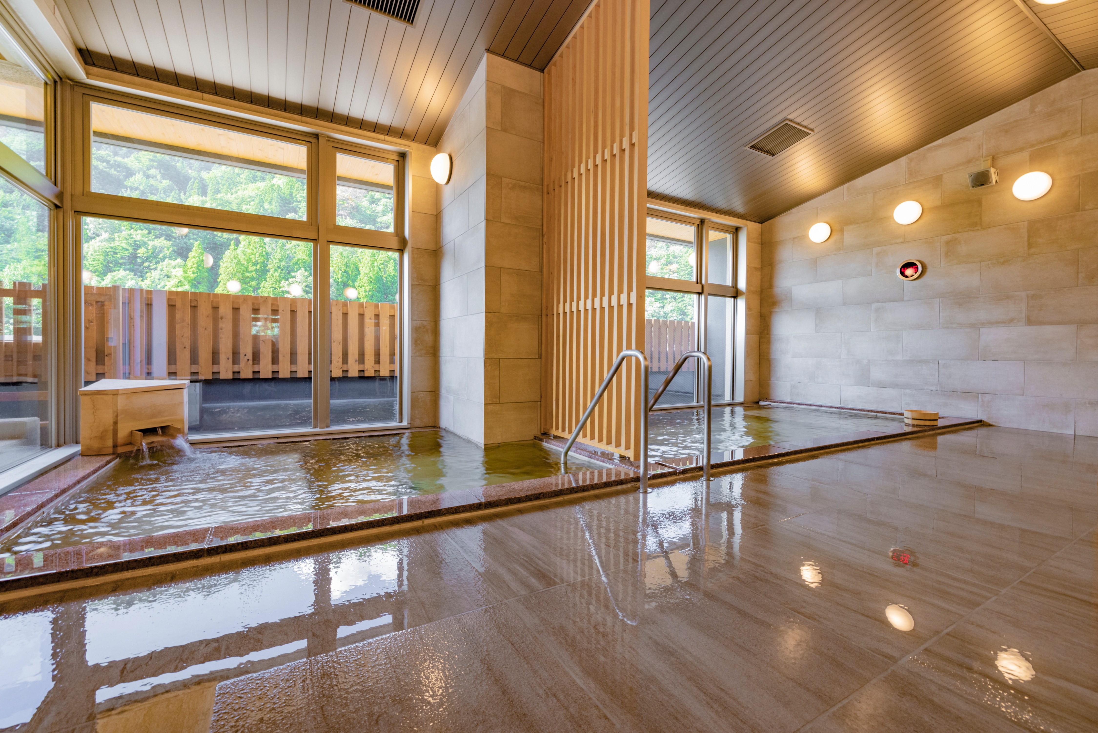 Large communal bath