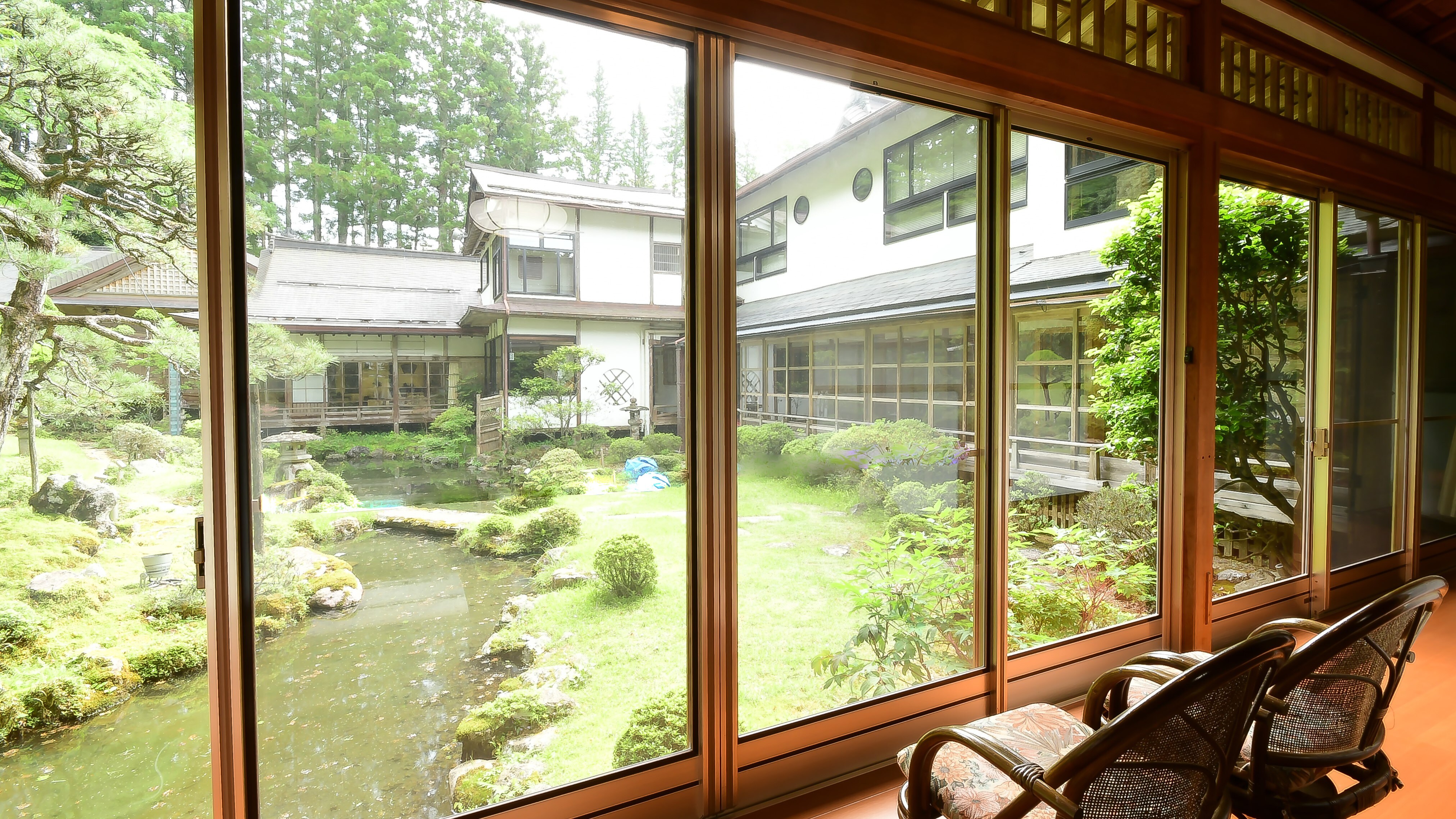 Kamar bergaya Jepang Shoin (8 tikar tatami x 2 kamar)