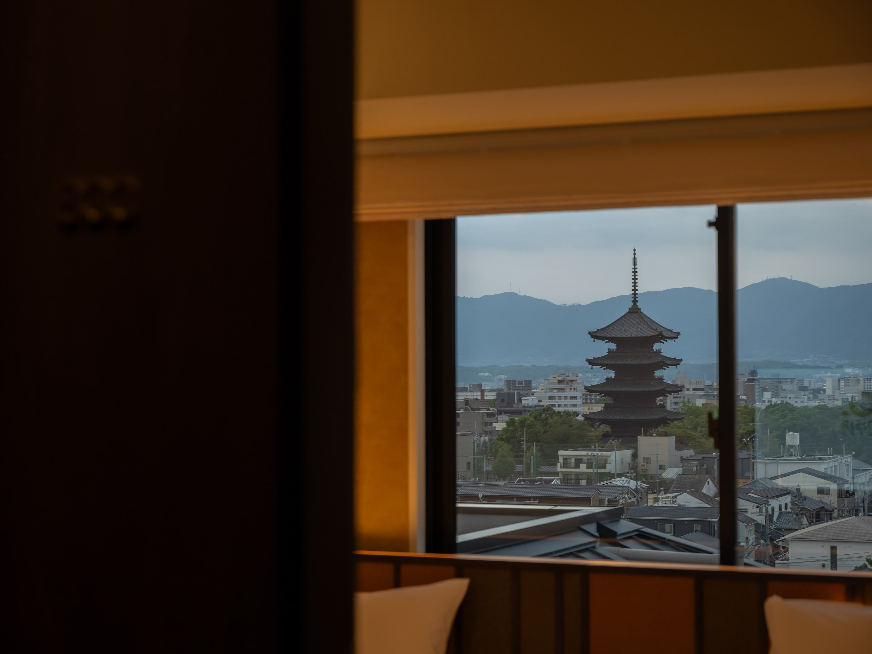 [Superior Twin Room (Toji Temple View)] "Toji Temple" where you can enjoy the beautiful scenery of the four seasons *Image