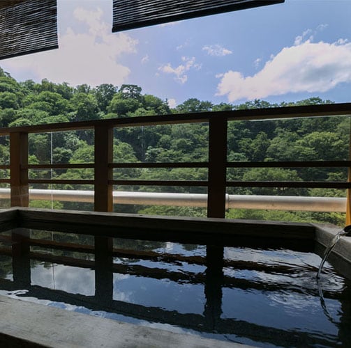 [Guest room with open-air bath] "Tatsuta" guest room open-air bath