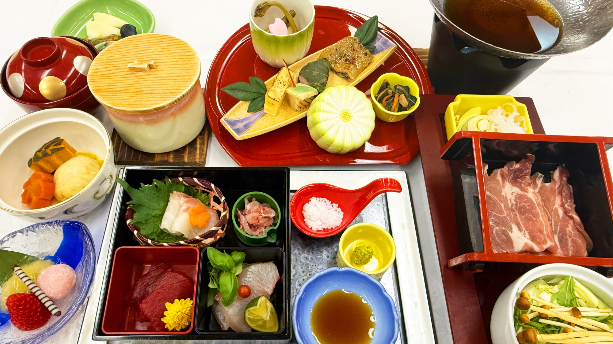 ■Food■Light Japanese banquet cuisine using seafood and mountain produce carefully selected by the chef <Limited> (Image)