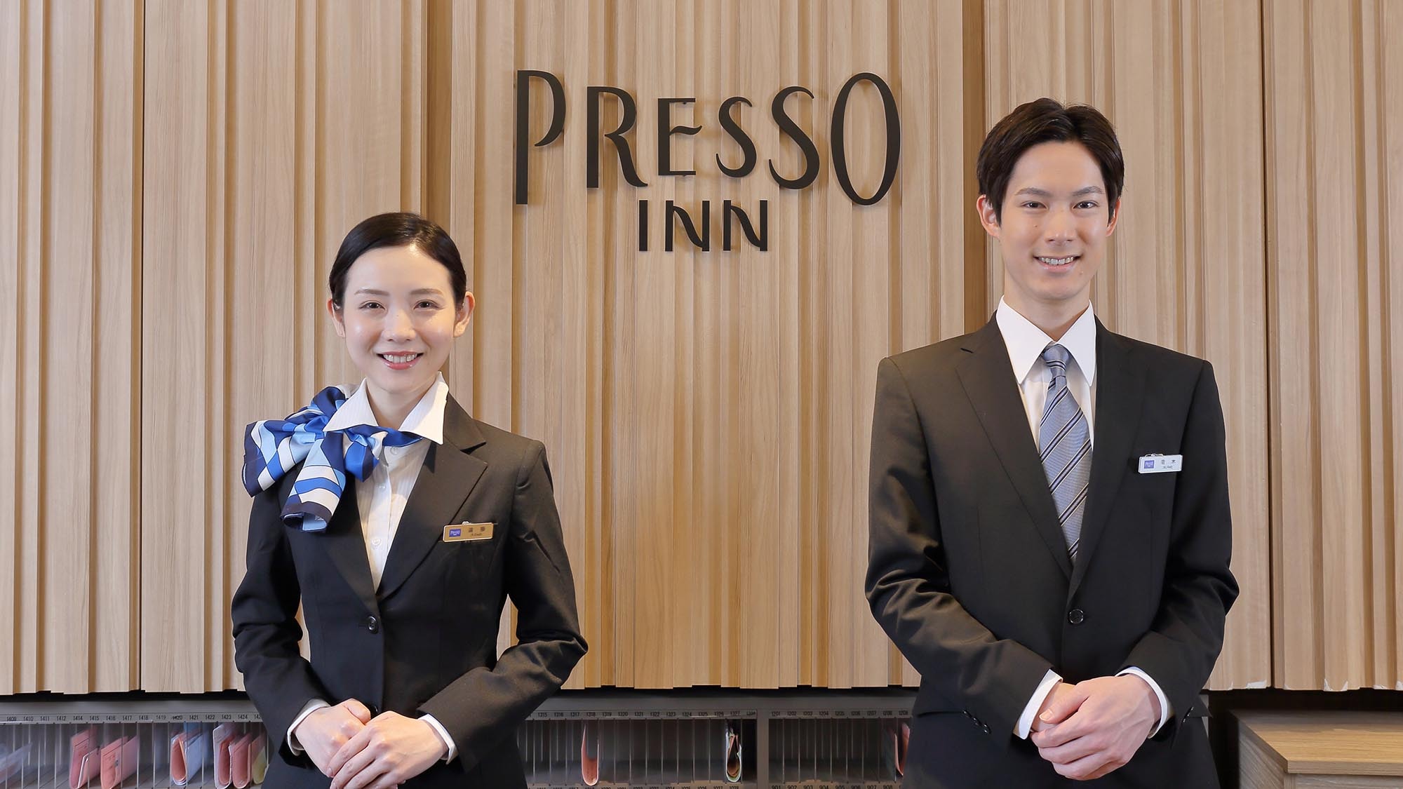 The front desk is located on the first floor.