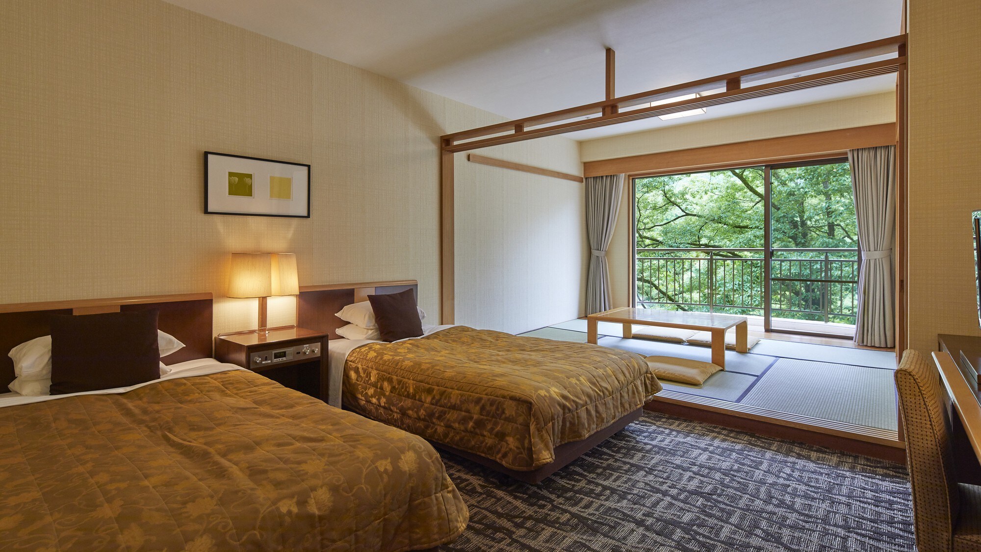Deluxe Japanese and Western room (capacity for 5 people) ①