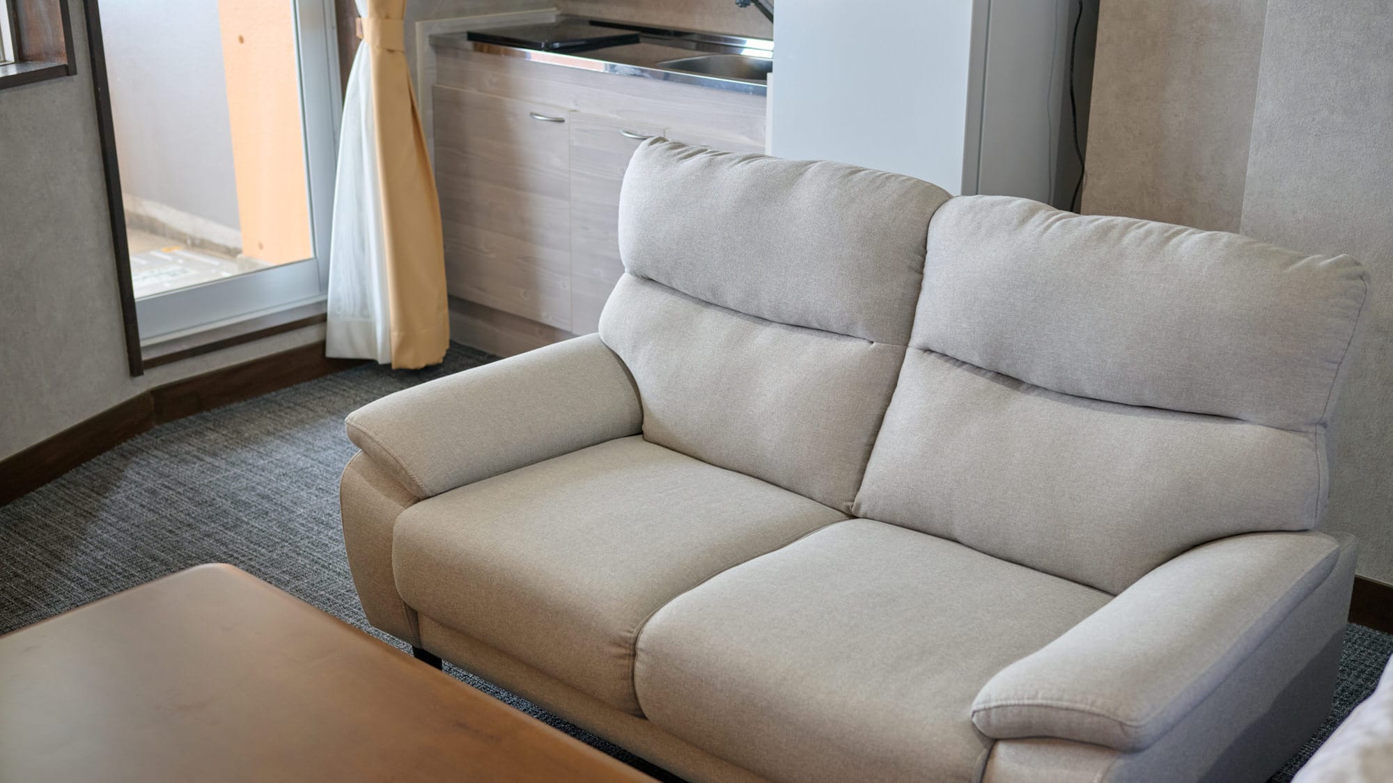 [Non-smoking] Japanese-Western room for 1-2 people (with open-air bath and mini-kitchen)