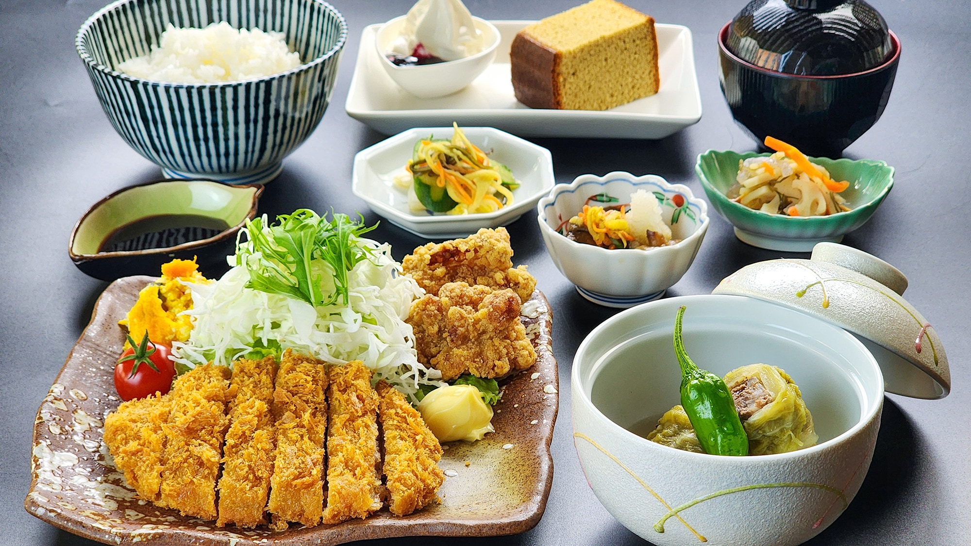 #【简单晚餐】我们会准备每日更换的美味佳肴。