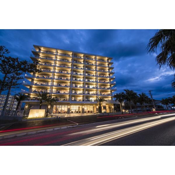 Exterior of the hotel