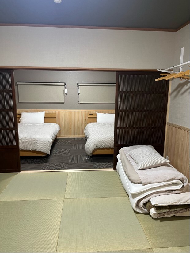 [禁煙]日式房間4人入住 (共用浴室和廁所)