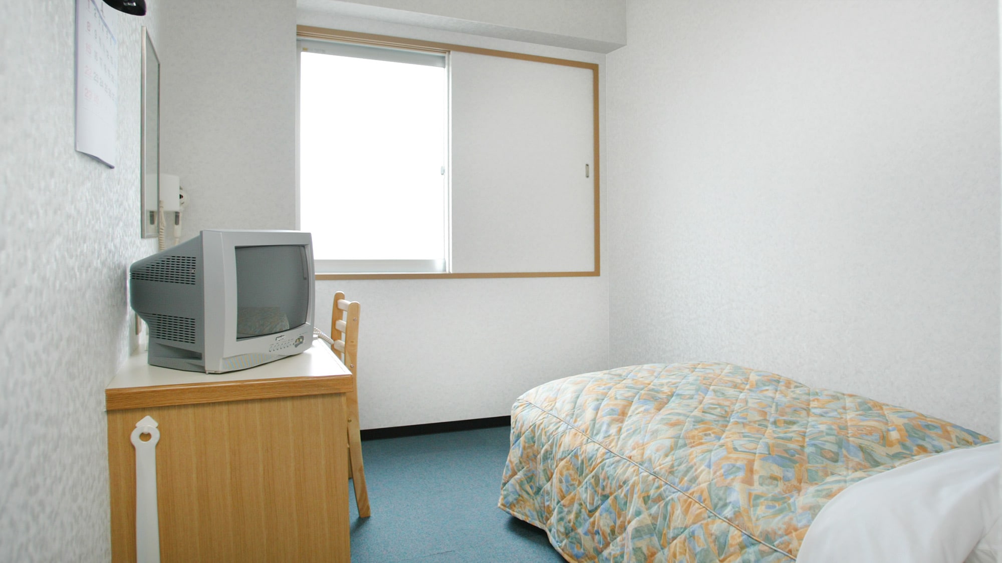 ★Single room★ A relaxing room convenient for both business and sightseeing♪ 1 97cm bed