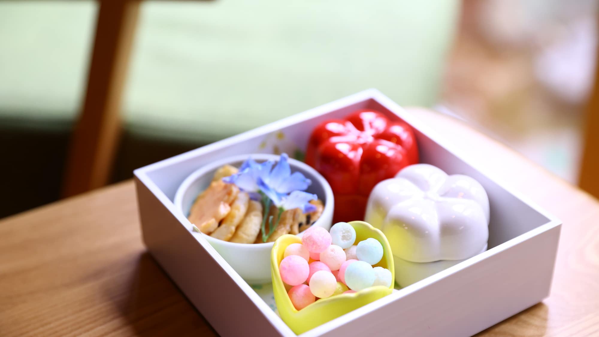 Welcome sweets are available in your room.
